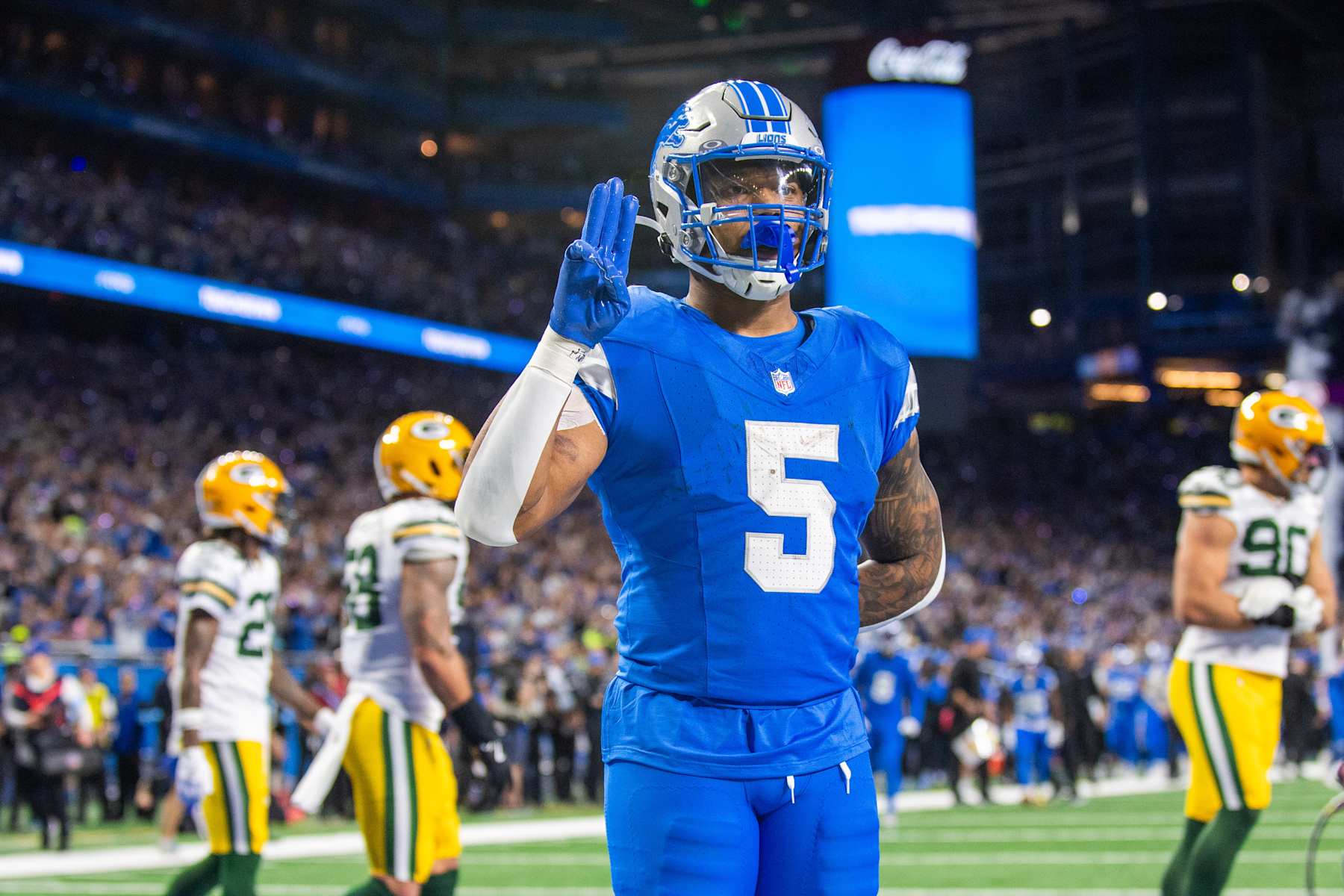 Lions RB David Montgomery