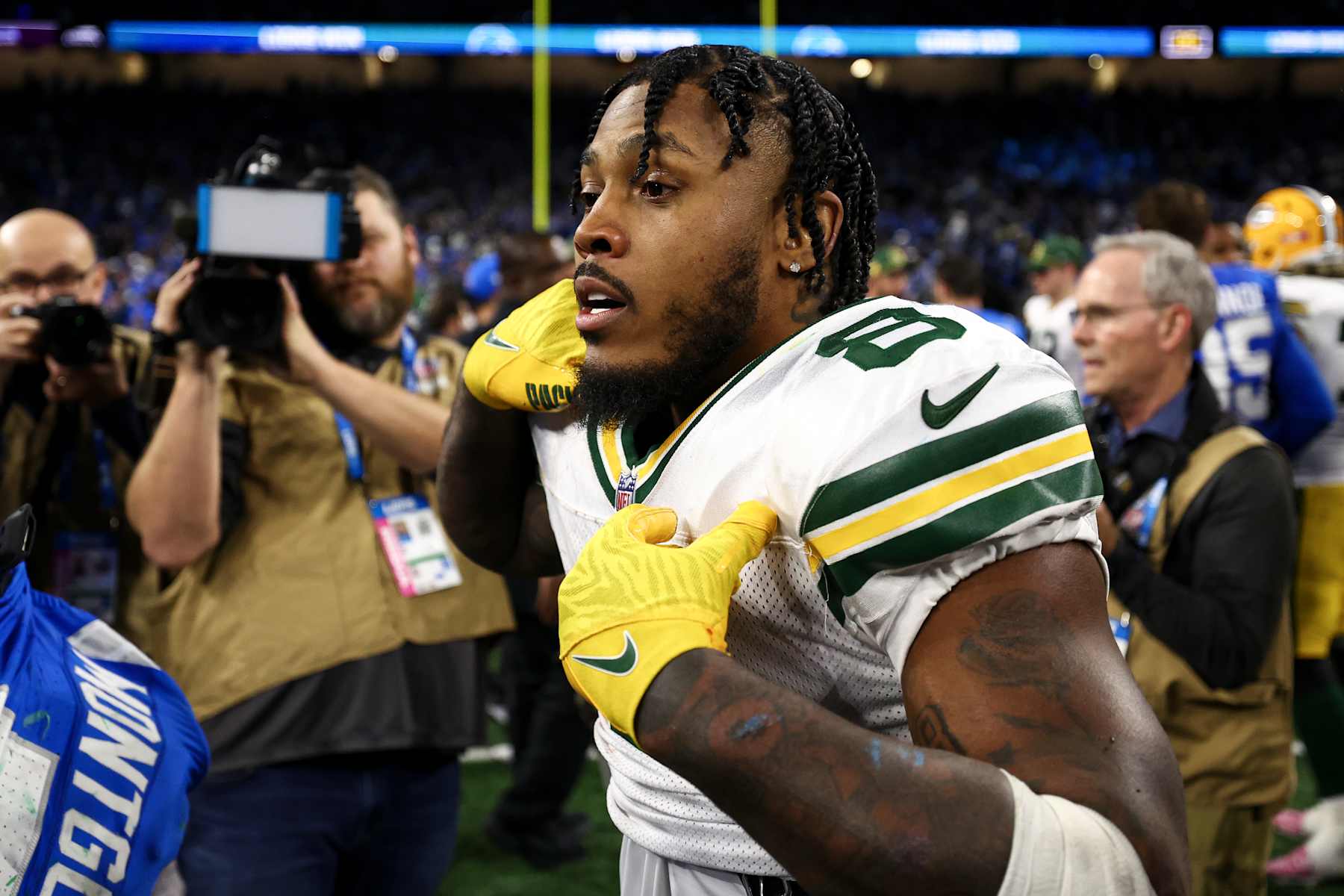 Packers RB Josh Jacobs