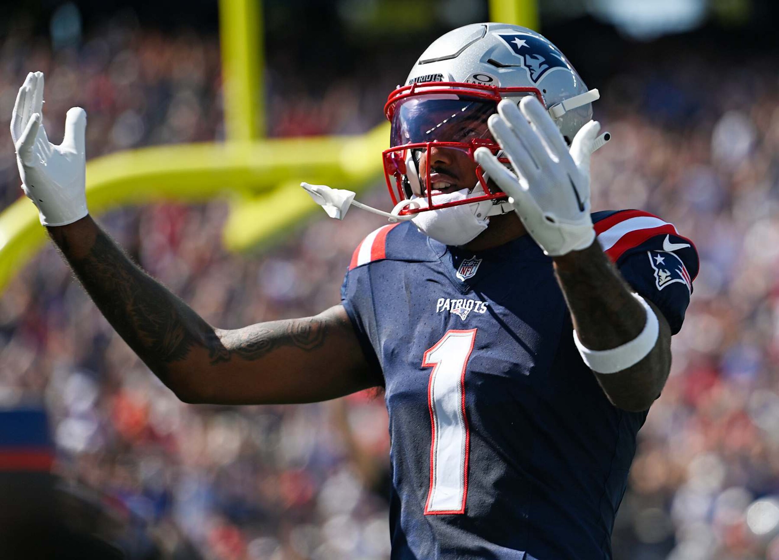 New England Patriots rookie Ja'Lynn Polk