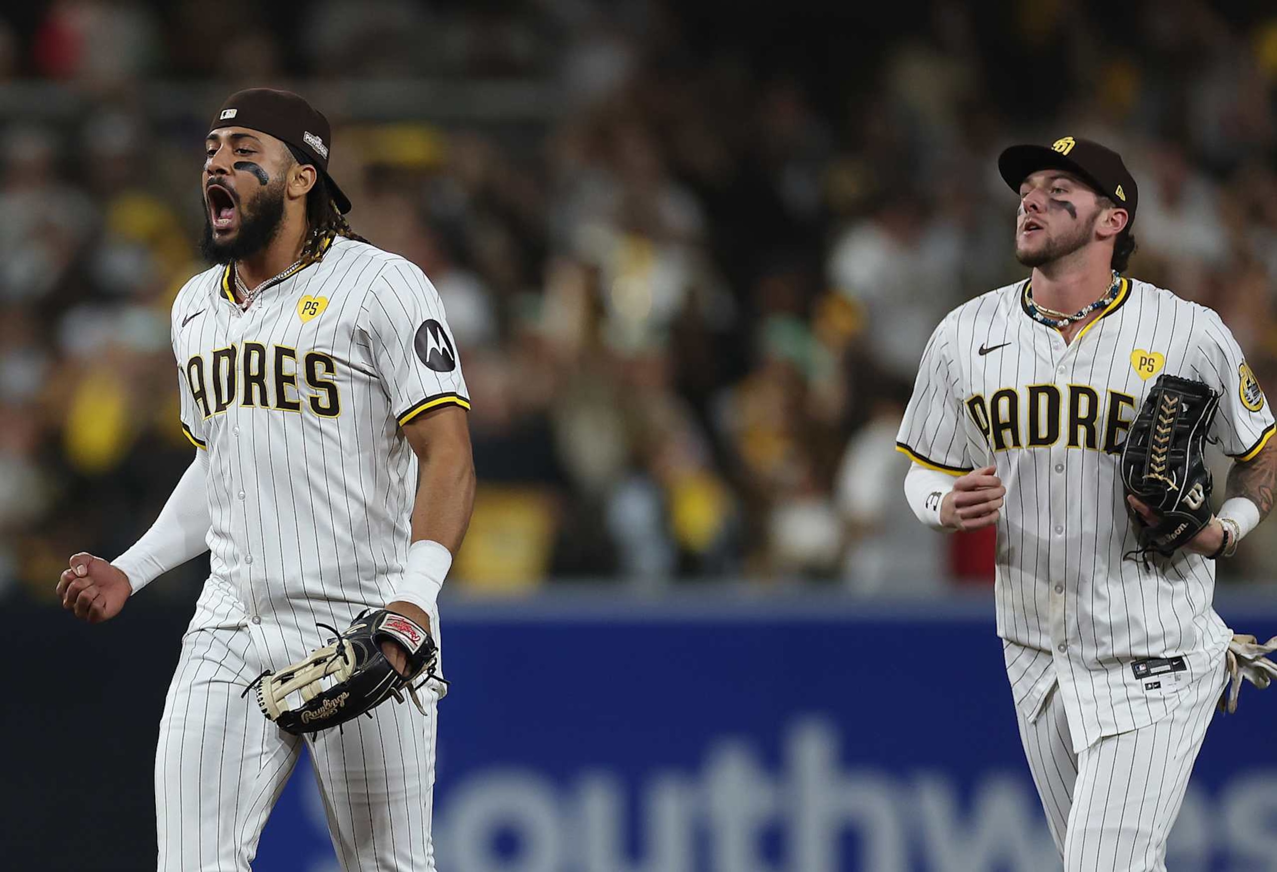 Fernando Tatis Jr. (L) and Jackson Merrill (R)