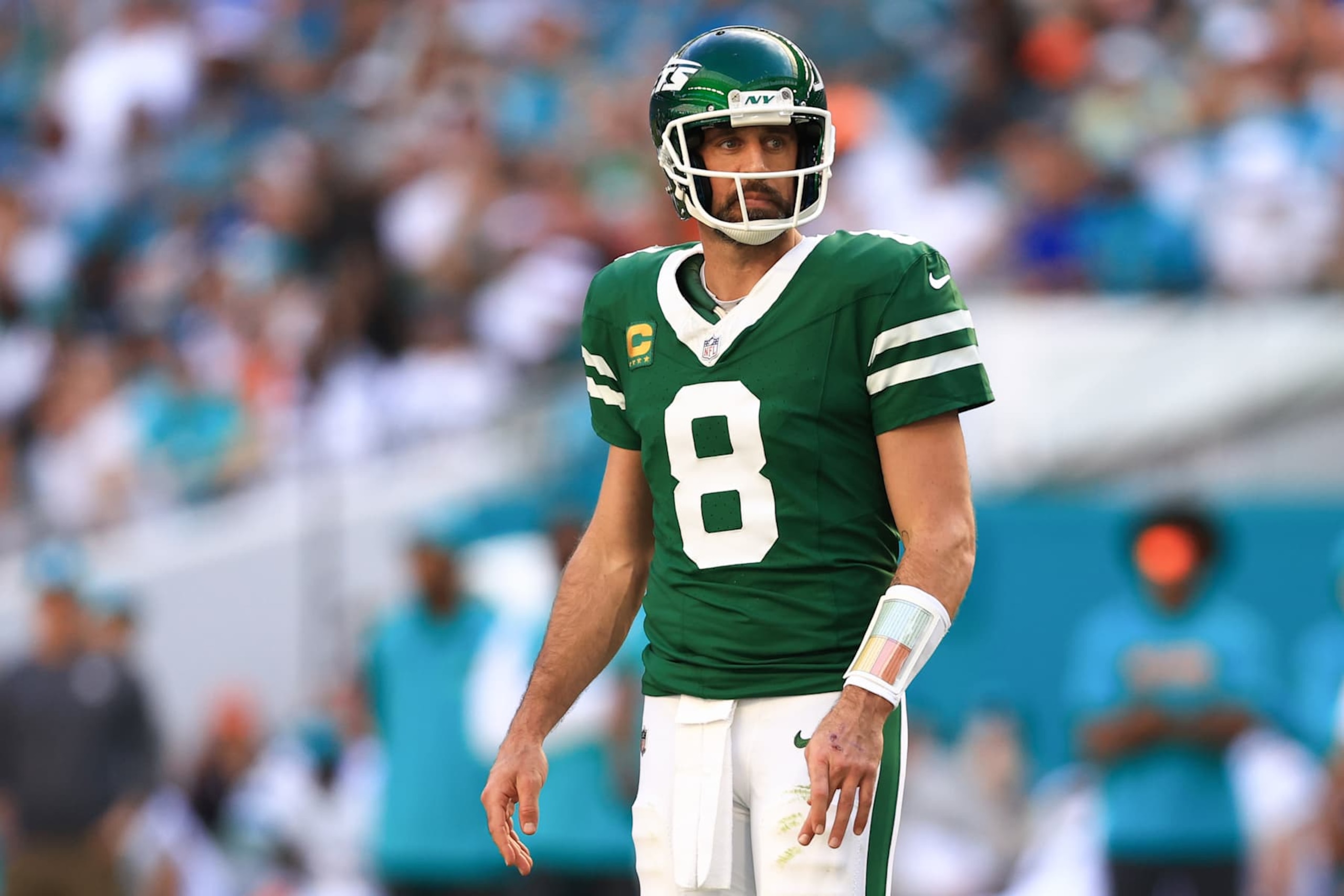 Jets QB Aaron Rodgers