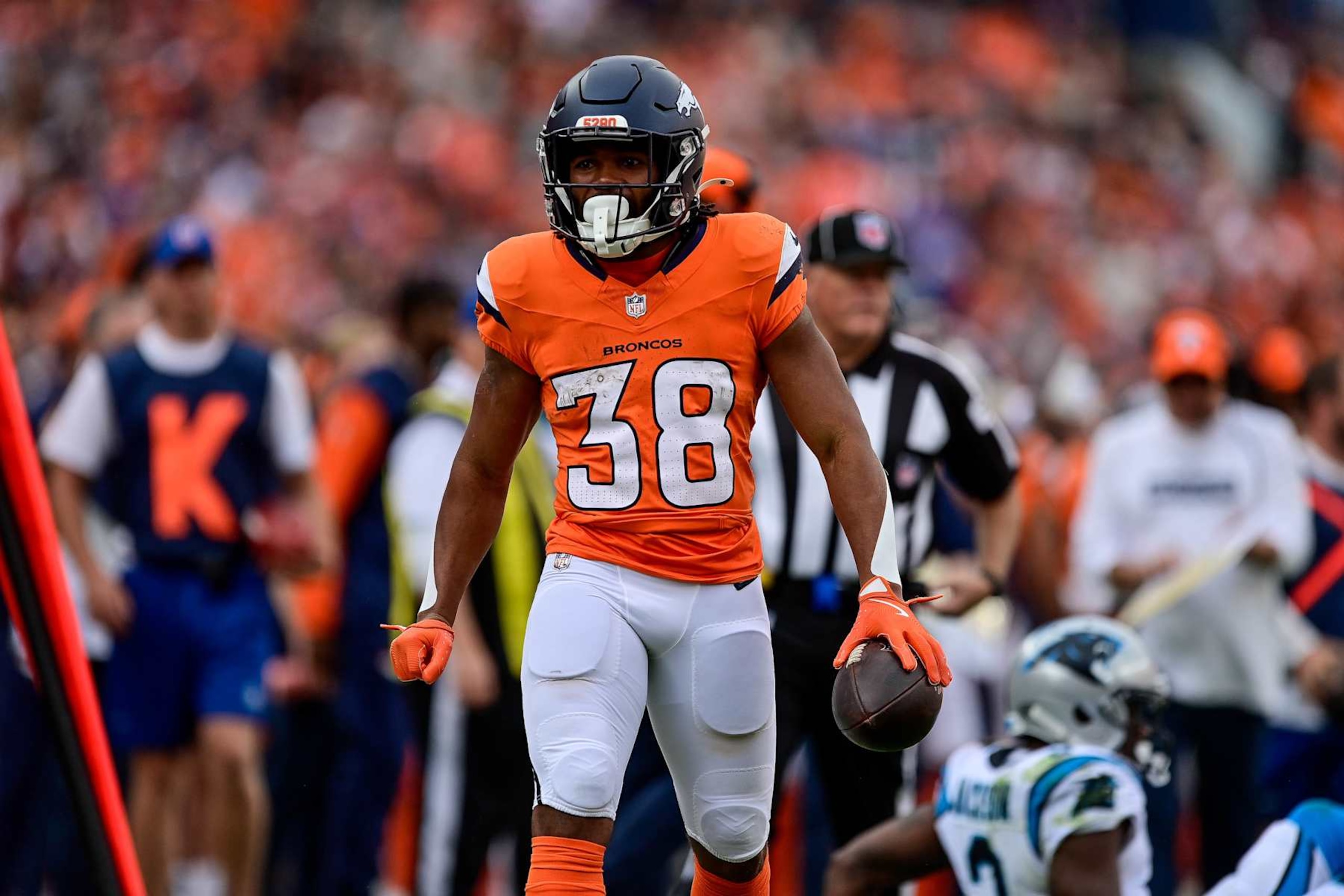 Broncos RB Jaleel McLaughlin