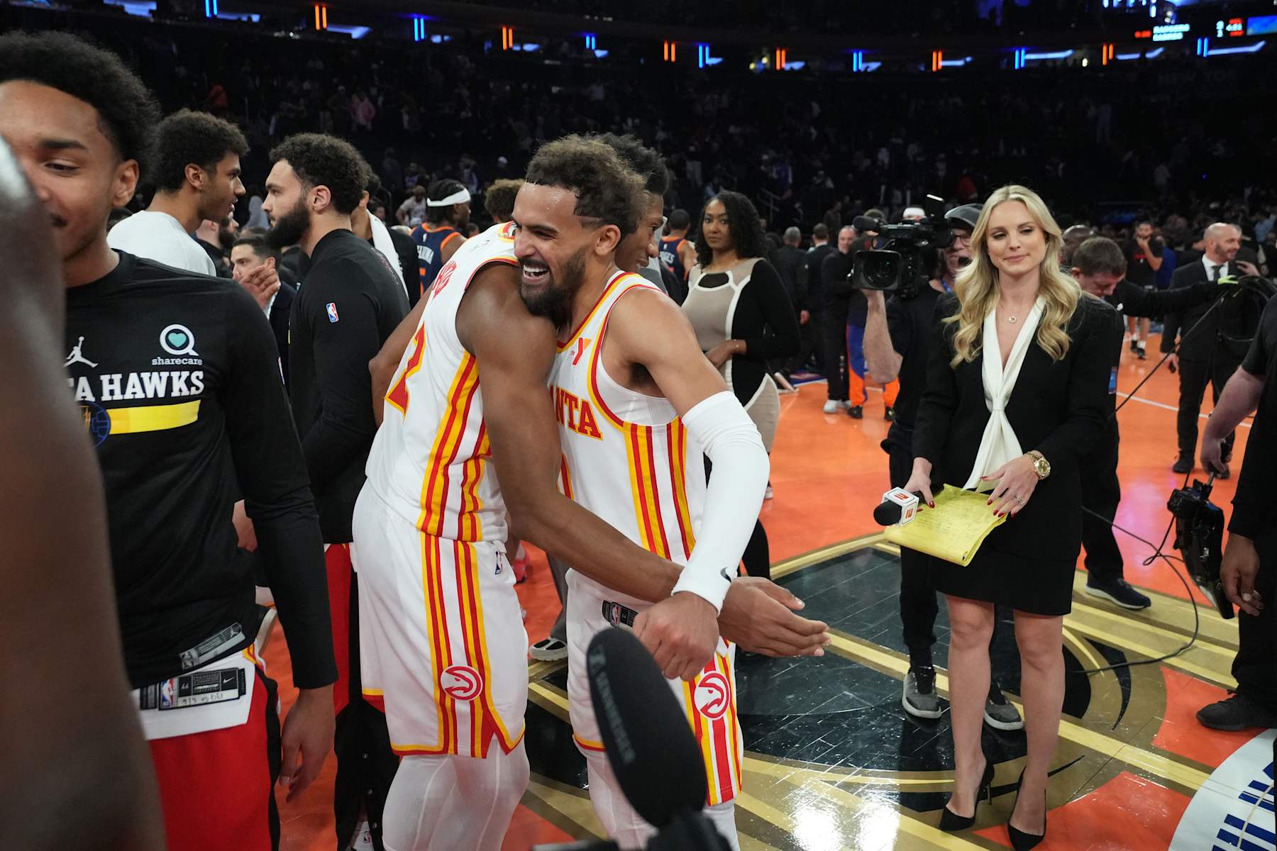 De'Andre Hunter and Trae Young