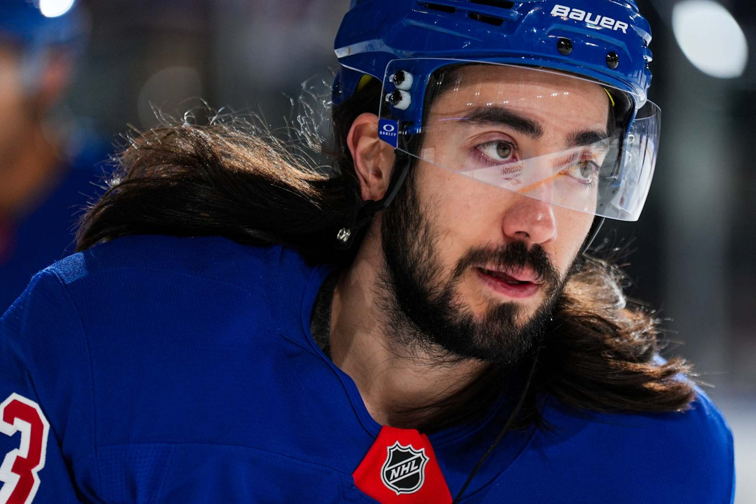 NEW YORK, NEW YORK - NOVEMBER 30: Mika Zibanejad #93 of the New York Rangers skates during warmups prior to the game against the Montreal Canadiens at Madison Square Garden on November 30, 2024 in New York City. (Photo by Jared Silber/NHLI via Getty Images) NEW YORK, NEW YORK - NOVEMBER 30: Mika Zibanejad #93 of the New York Rangers skates during warmups prior to the game against the Montreal Canadiens at Madison Square Garden on November 30, 2024 in New York City. (Photo by Jared Silber/NHLI via Getty Images)