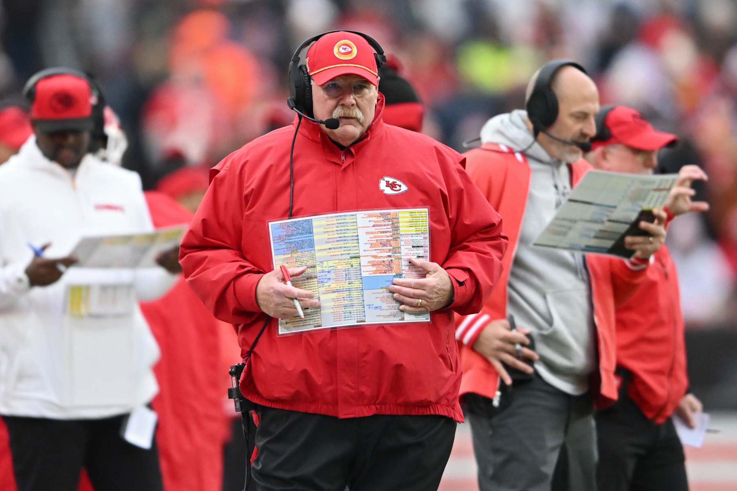 Chiefs head coach Andy Reid