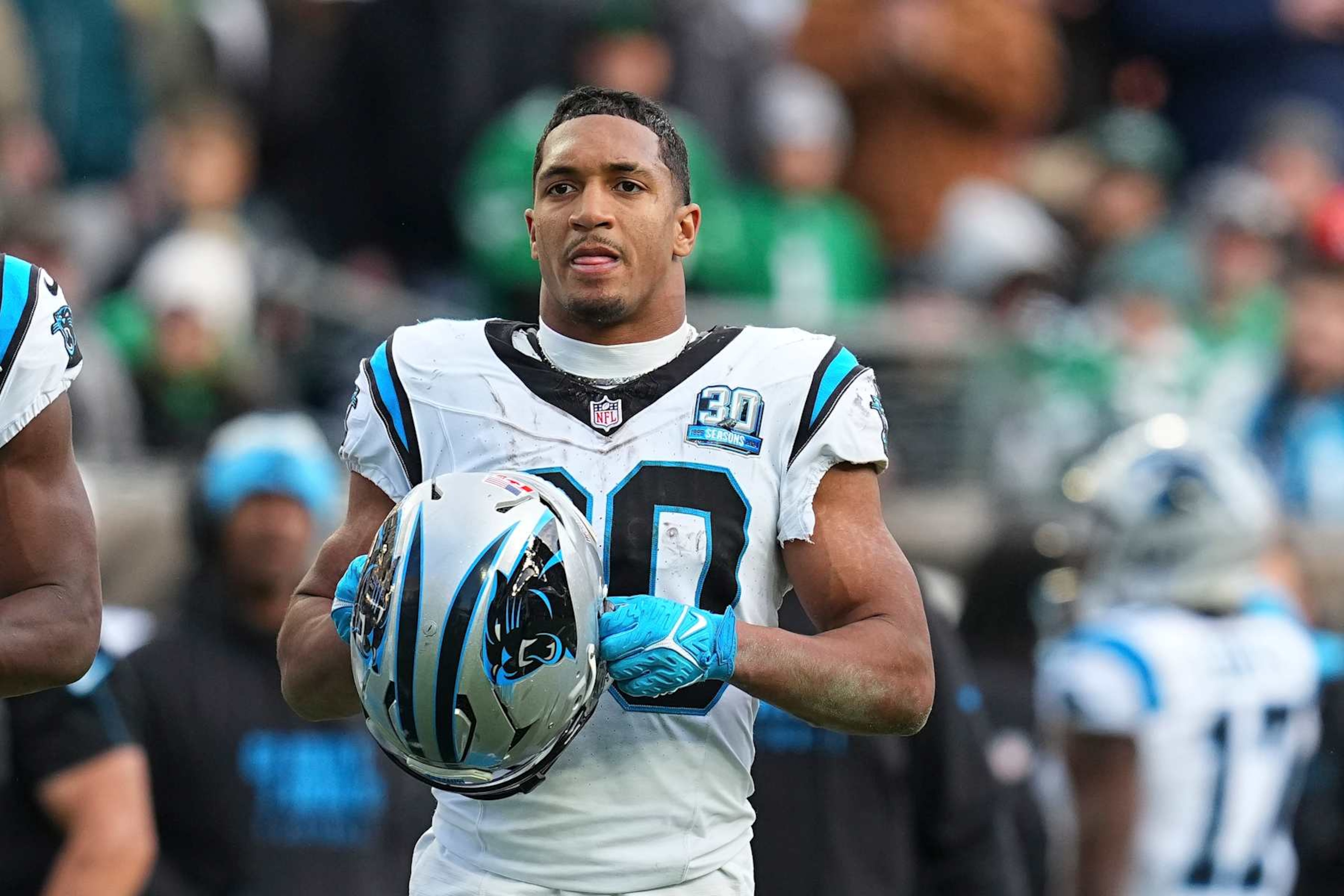 Panthers RB Chuba Hubbard Panthers RB Chuba Hubbard