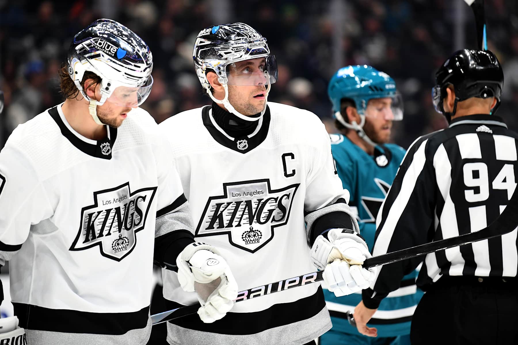 Adrian Kempe and AnÅ¾e Kopitar.