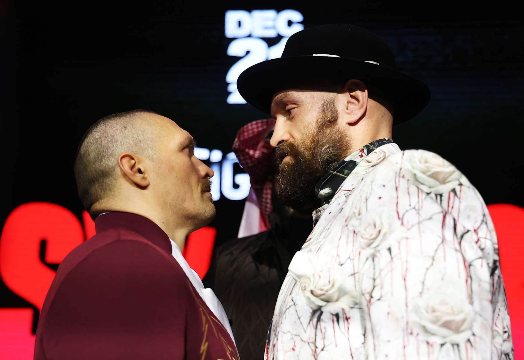 Oleksandr Usyk and Tyson Fury