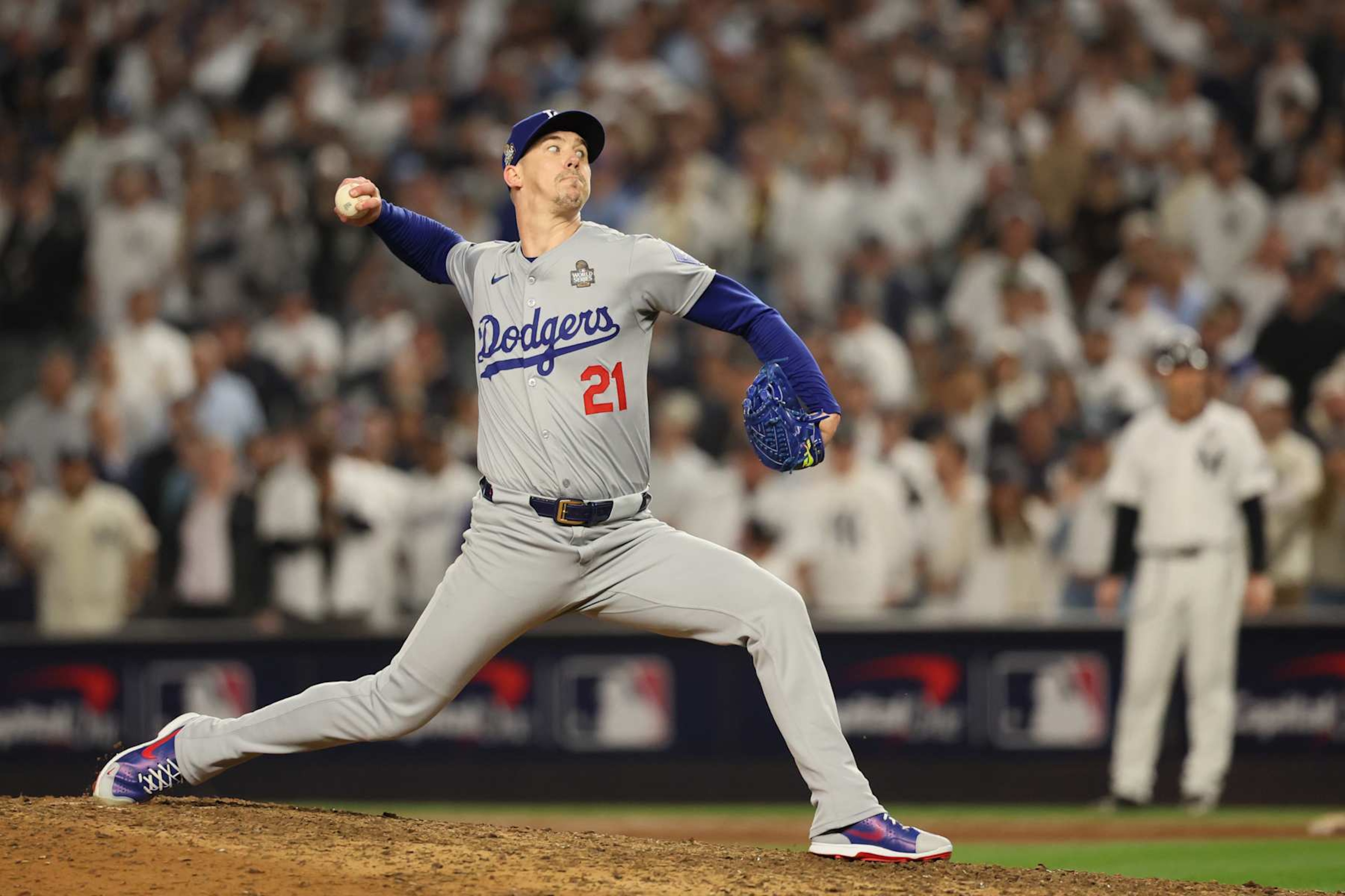 Walker Buehler in action, showcasing his pitching prowess