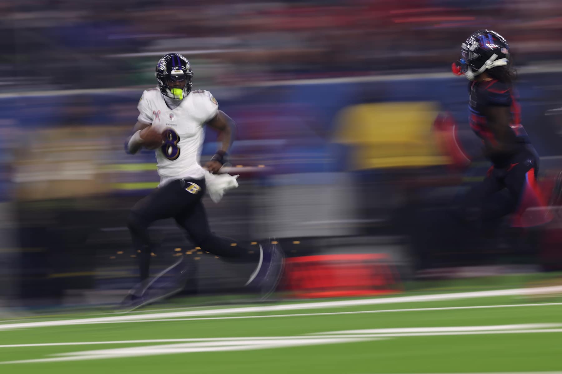 Ravens Lamar Jackson Jokes He Was 'Jogging' When He Hit Career-Best 21.25 MPH on TD