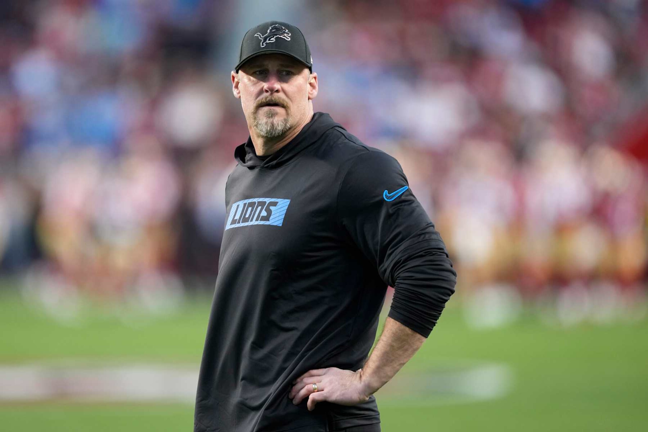 Lions head coach Dan Campbell