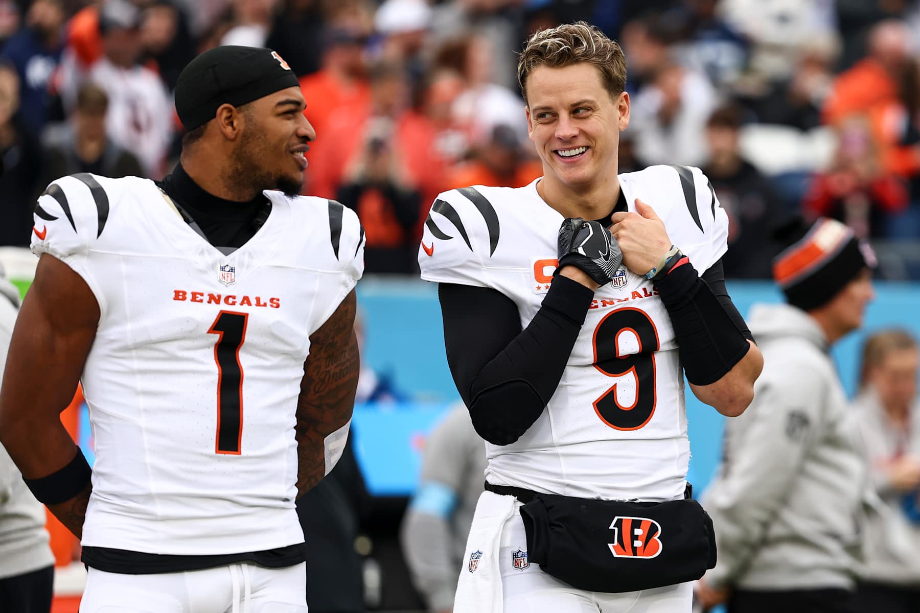 Joe Burrow: Bengals Will 'Make Sure' Ja'Marr Chase Gets Receiving Triple  Crown
