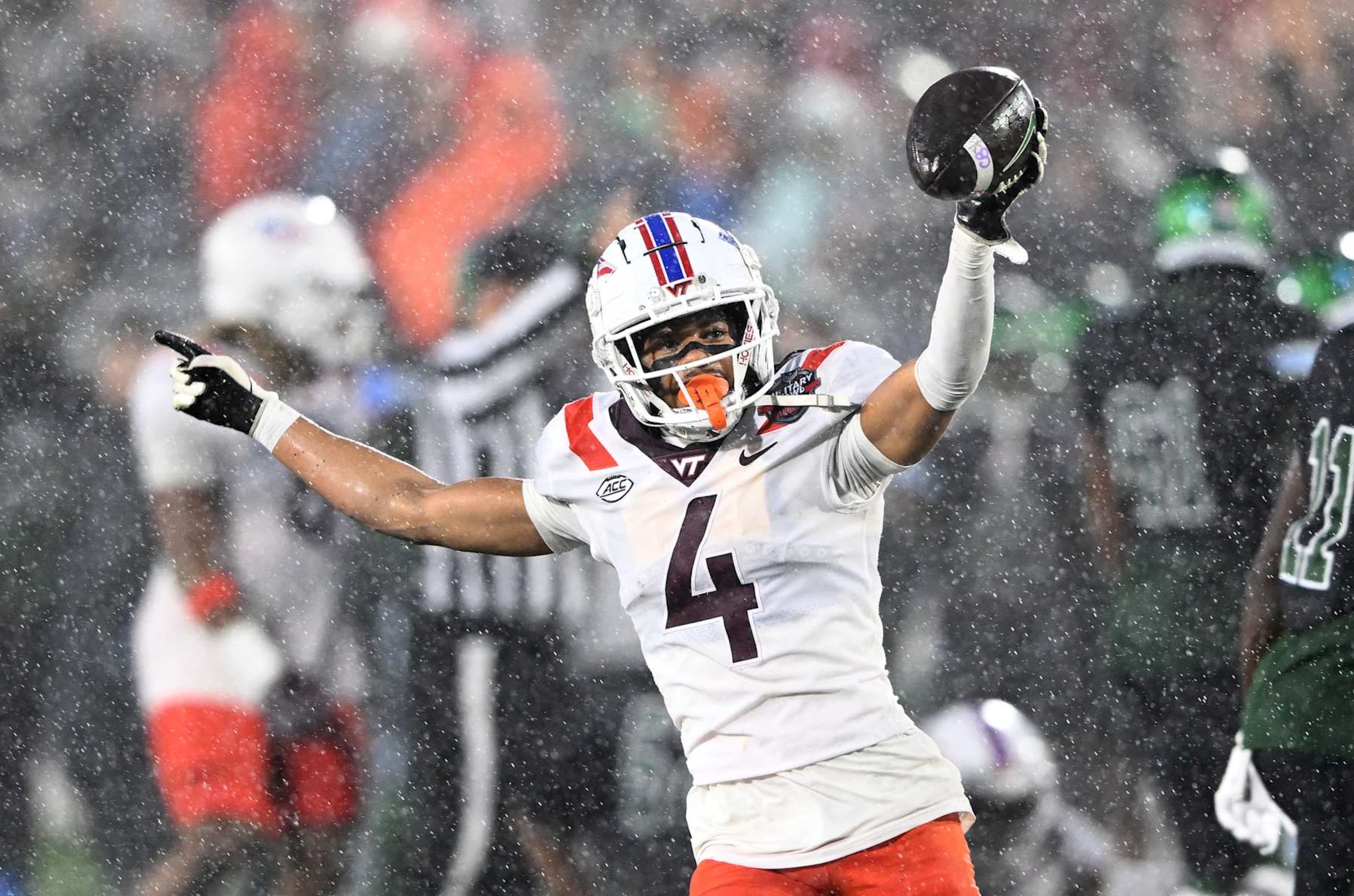 Virginia Tech CB Mansoor Delane Virginia Tech CB Mansoor Delane