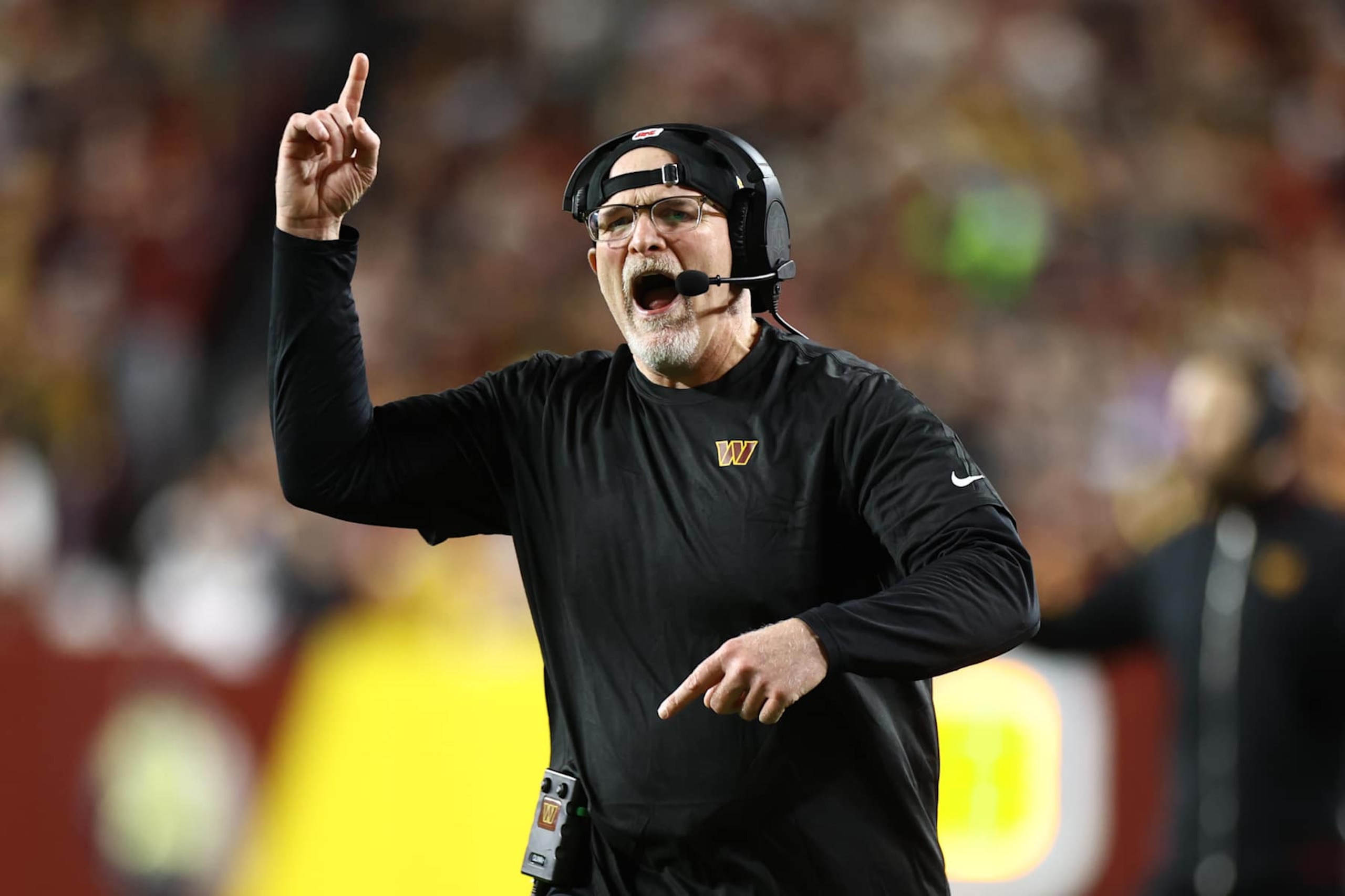 Commanders head coach Dan Quinn Commanders head coach Dan Quinn