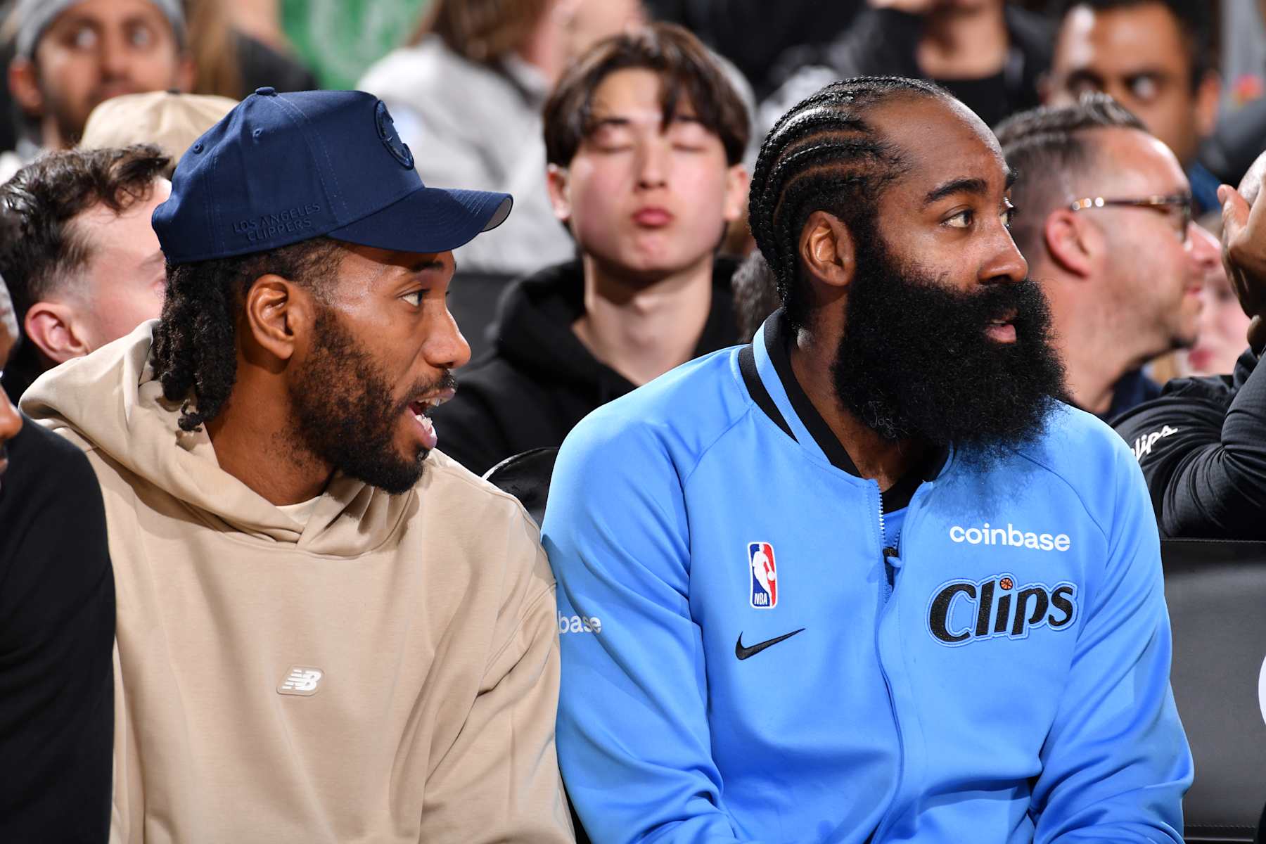 Kawhi Leonard and James Harden