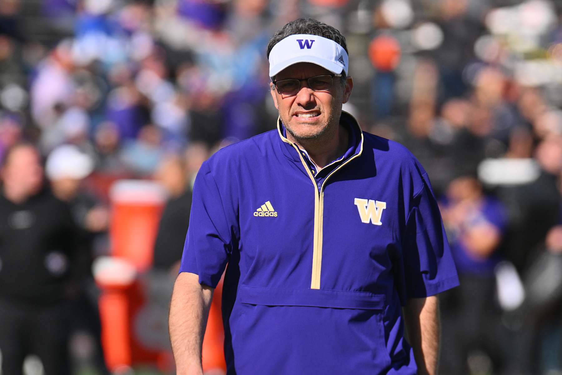 EL PASO, TEXAS - DECEMBER 31: Head coach Jedd Fisch of the Washington Huskies walks off the field before the Tony the Tiger Sun Bowl game against the Louisville Cardinals at Sun Bowl Stadium on December 31, 2024 in El Paso, Texas. The Cardinals defeated the Huskies 35-34. (Photo by Sam Wasson/Getty Images)