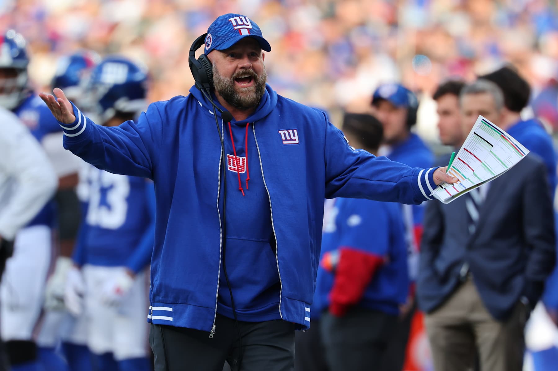 Giants HC Brian Daboll Giants HC Brian Daboll