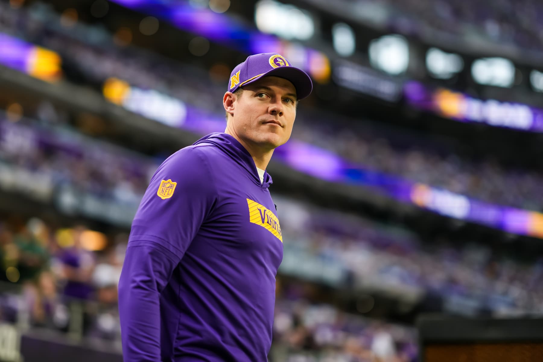 Vikings head coach Kevin O'Connell