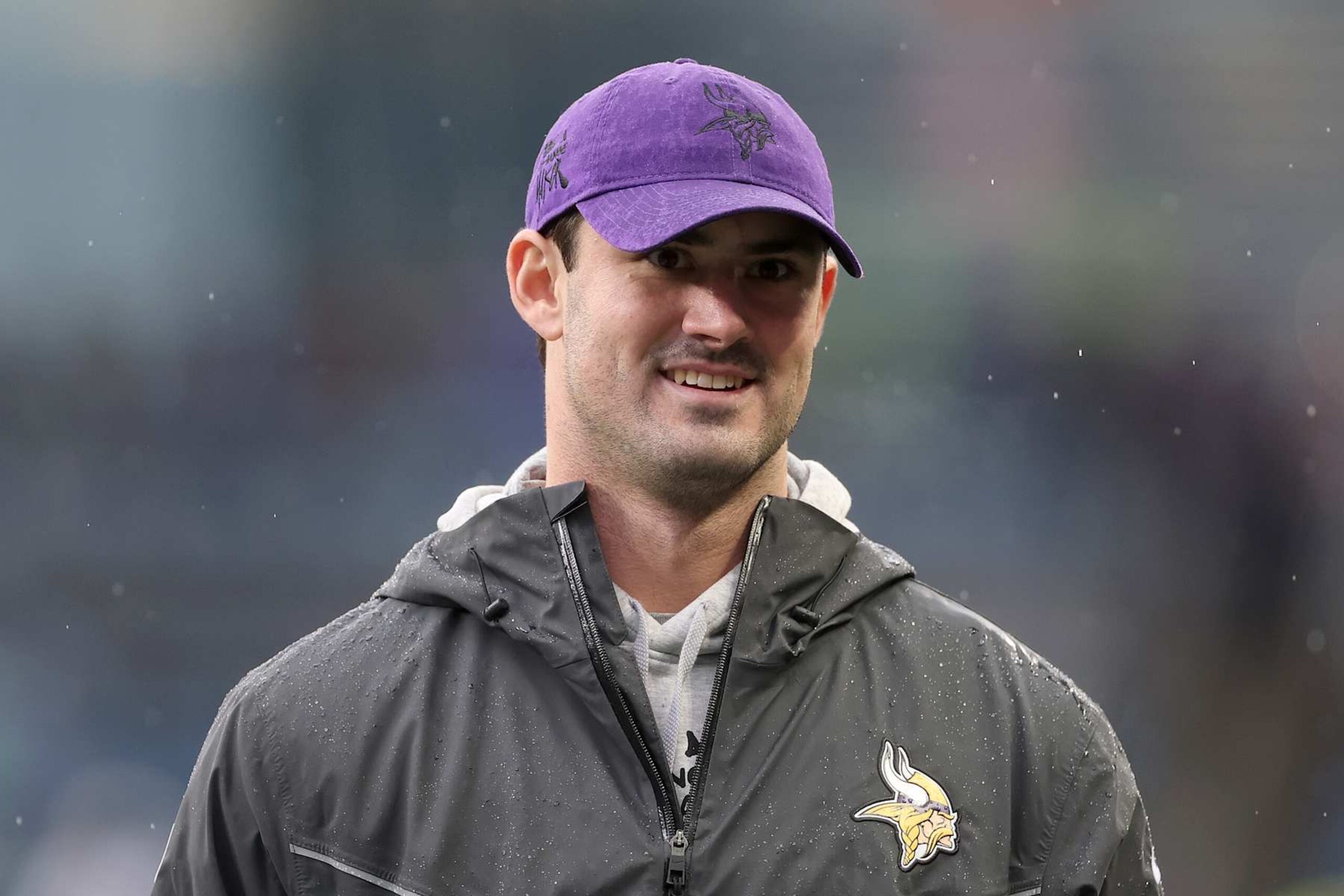 SEATTLE, WASHINGTON - DECEMBER 22: Daniel Jones #8 of the Minnesota Vikings looks on before the game against the Seattle Seahawks at Lumen Field on December 22, 2024 in Seattle, Washington. (Photo by Steph Chambers/Getty Images) SEATTLE, WASHINGTON - DECEMBER 22: Daniel Jones #8 of the Minnesota Vikings looks on before the game against the Seattle Seahawks at Lumen Field on December 22, 2024 in Seattle, Washington. (Photo by Steph Chambers/Getty Images)