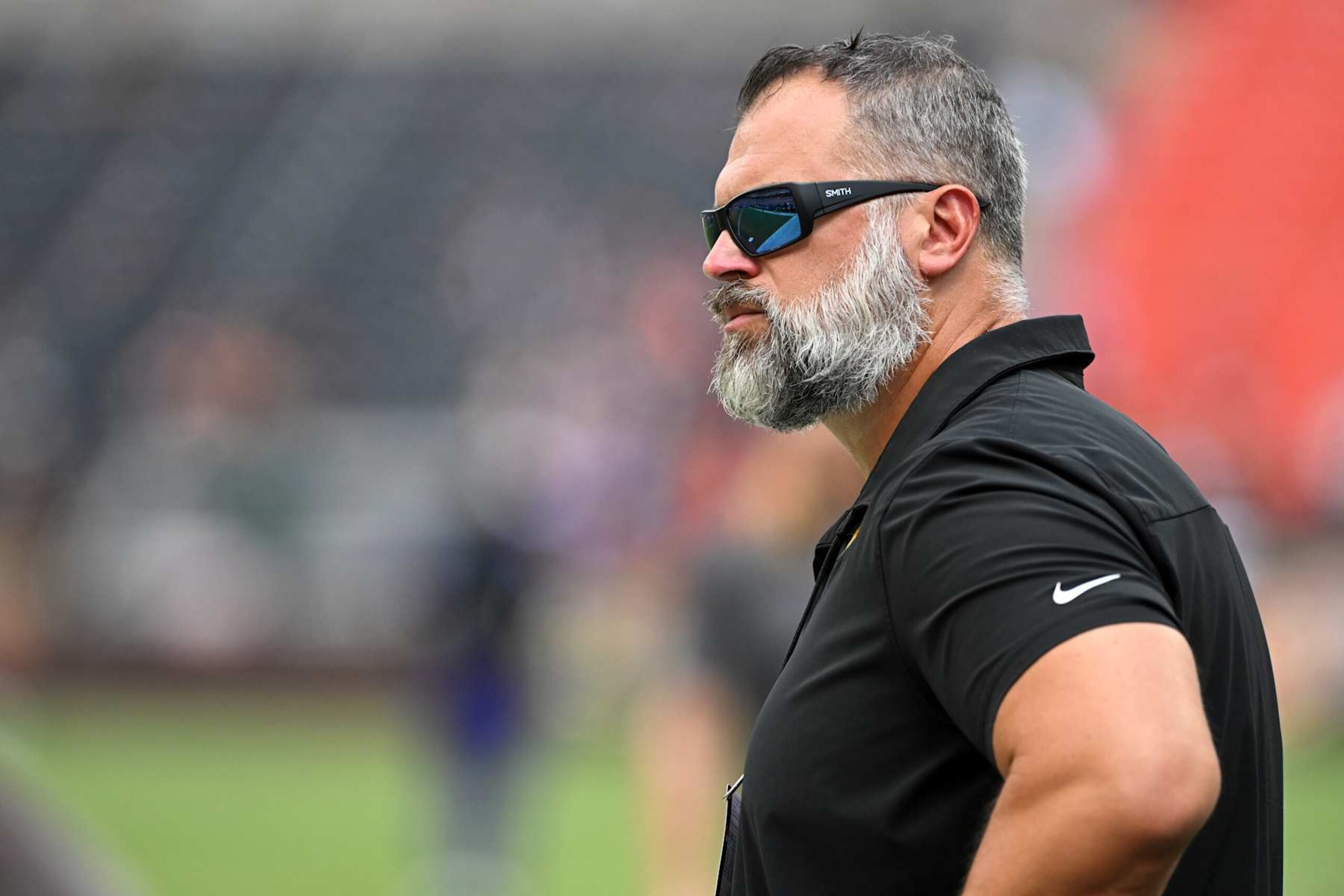 CLEVELAND, OHIO - AUGUST 17: Senior vice president of player personnel Ryan Grisgson of the Minnesota Vikings looks on prior to a preseason game against the Cleveland Browns at Cleveland Browns Stadium on August 17, 2024 in Cleveland, Ohio. (Photo by Nick Cammett/Diamond Images via Getty Images) CLEVELAND, OHIO - AUGUST 17: Senior vice president of player personnel Ryan Grisgson of the Minnesota Vikings looks on prior to a preseason game against the Cleveland Browns at Cleveland Browns Stadium on August 17, 2024 in Cleveland, Ohio. (Photo by Nick Cammett/Diamond Images via Getty Images)
