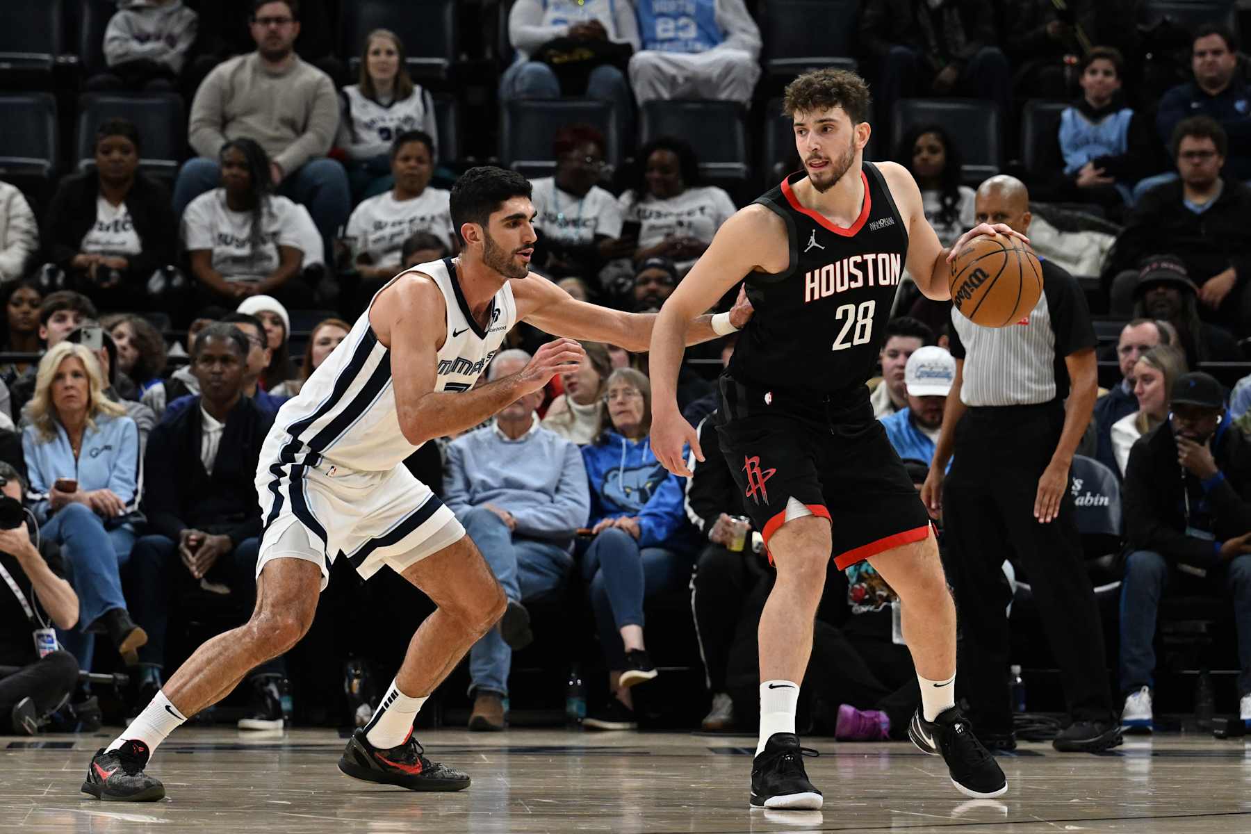 Santi Aldama and Alperen Åengün