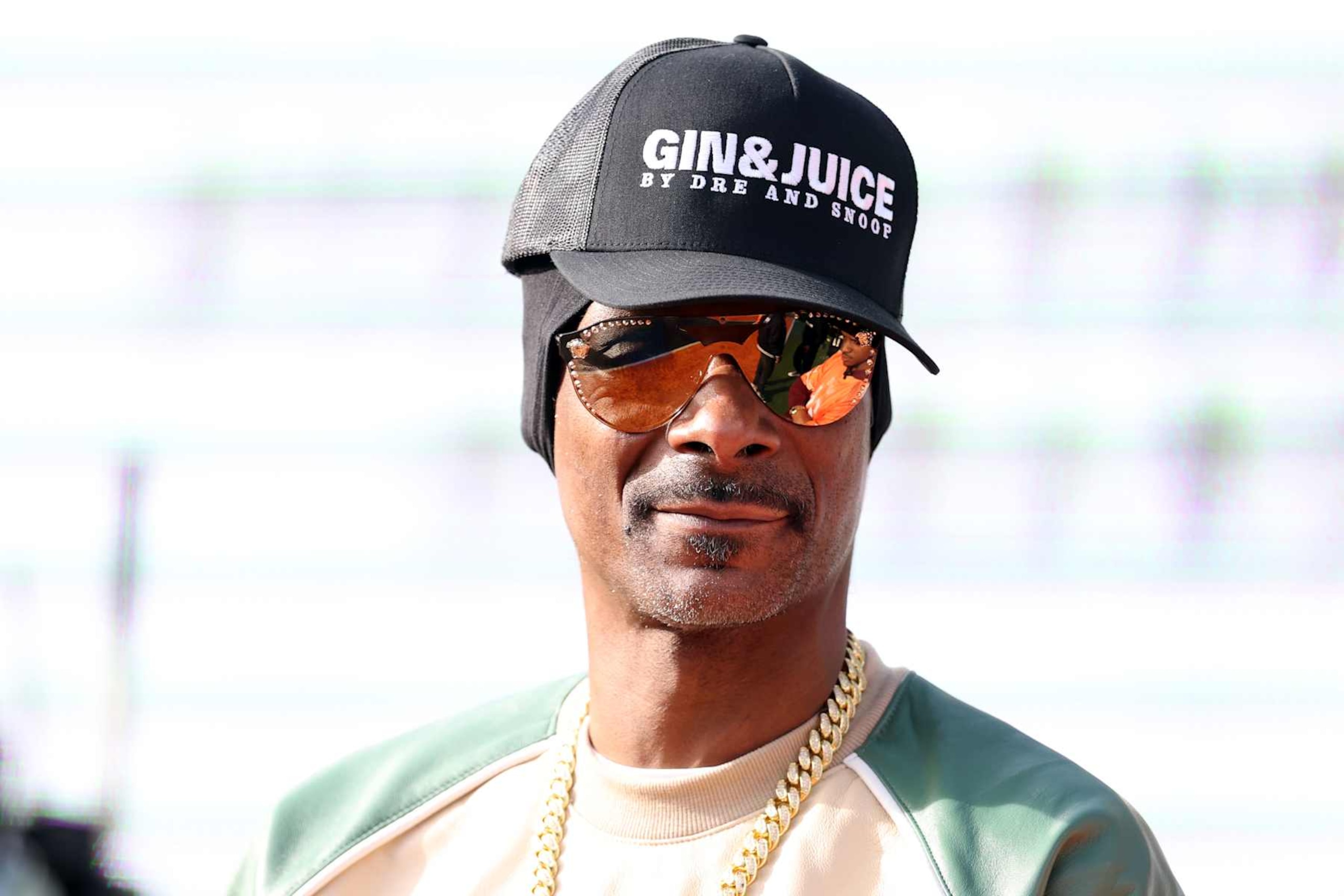 TUCSON, ARIZONA - DECEMBER 28: Musical artist/rapper Snoop Dogg looks on during the Snoop Dogg Arizona Bowl game between the Colorado State Rams and the Miami (OH) RedHawks at Arizona Stadium on December 28, 2024 in Tucson, Arizona. (Photo by Chris Coduto/Getty Images)