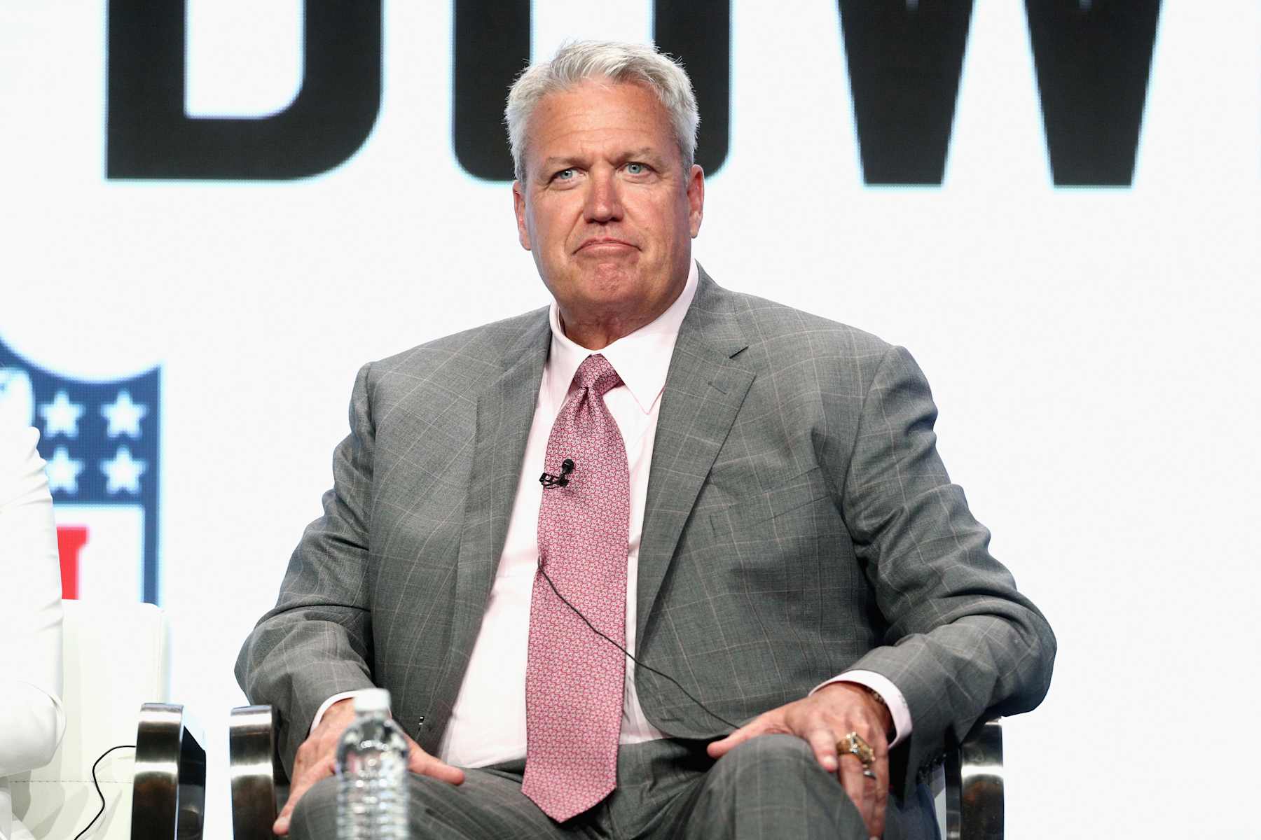 BEVERLY HILLS, CA - JULY 26: Former NFL coach & ESPN analyst Rex Ryan of 'ESPN's Sunday's NFL Countdown' speaks onstage during the ESPN portion of the 2017 Summer Television Critics Association Press Tour at The Beverly Hilton Hotel on July 26, 2017 in Beverly Hills, California. (Photo by Frederick M. Brown/Getty Images) BEVERLY HILLS, CA - JULY 26: Former NFL coach & ESPN analyst Rex Ryan of 'ESPN's Sunday's NFL Countdown' speaks onstage during the ESPN portion of the 2017 Summer Television Critics Association Press Tour at The Beverly Hilton Hotel on July 26, 2017 in Beverly Hills, California. (Photo by Frederick M. Brown/Getty Images)