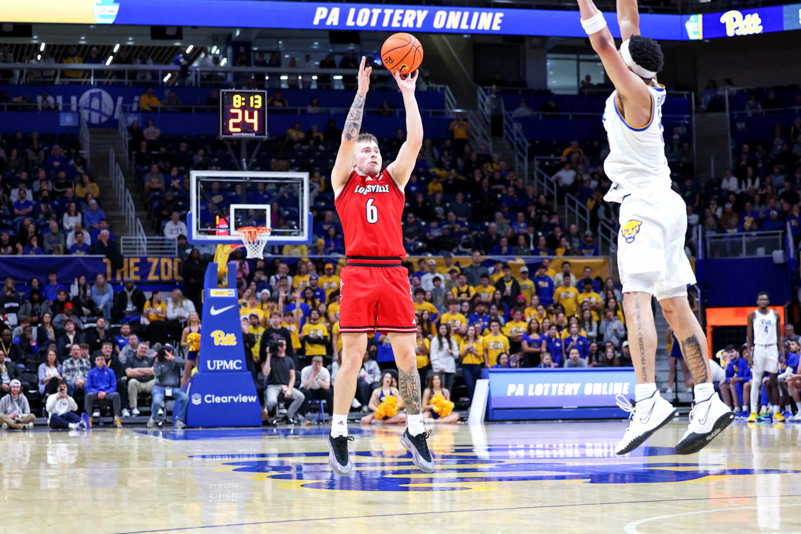 Reyne Smith rained in seven triples at Pitt