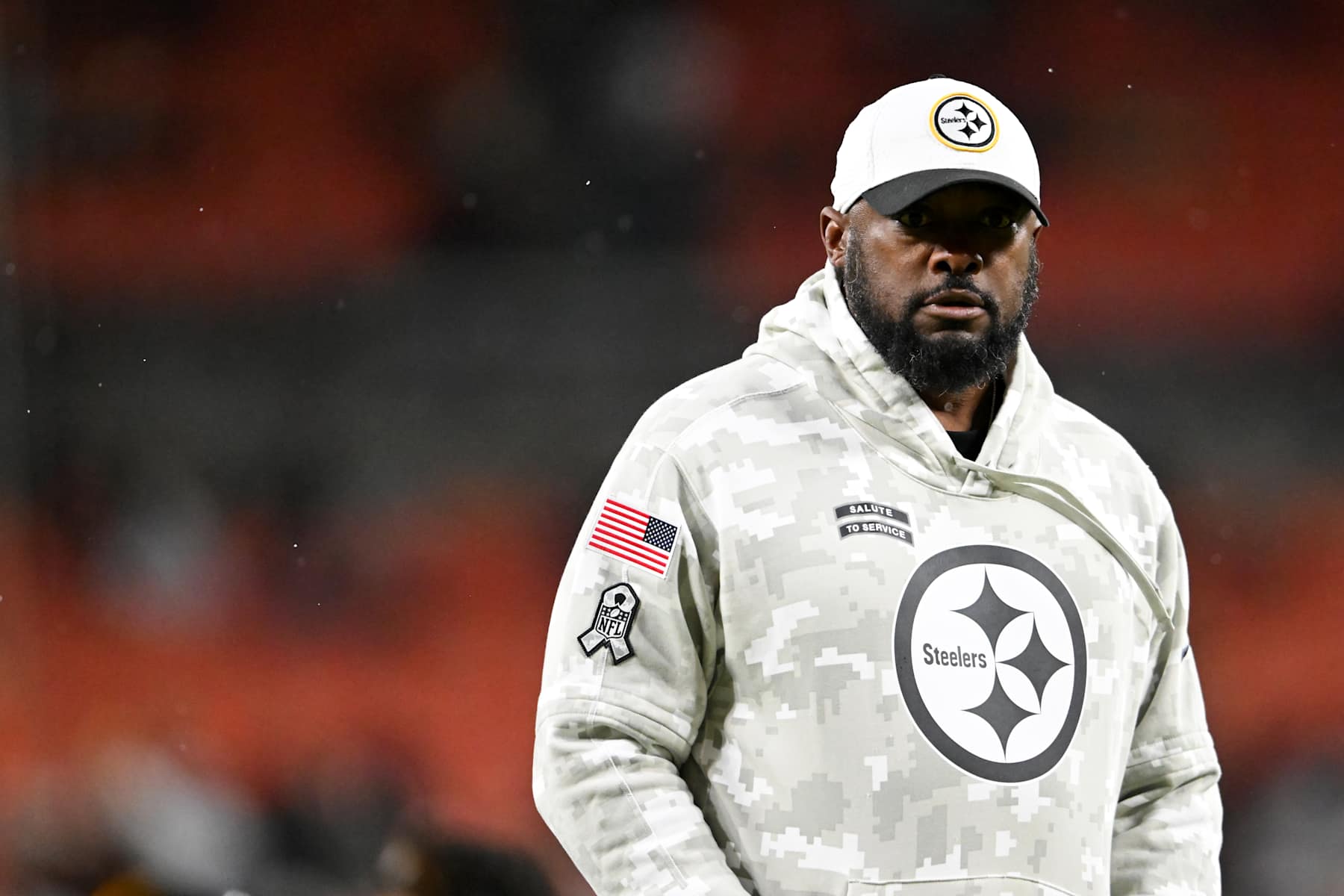 Steelers head coach Mike Tomlin