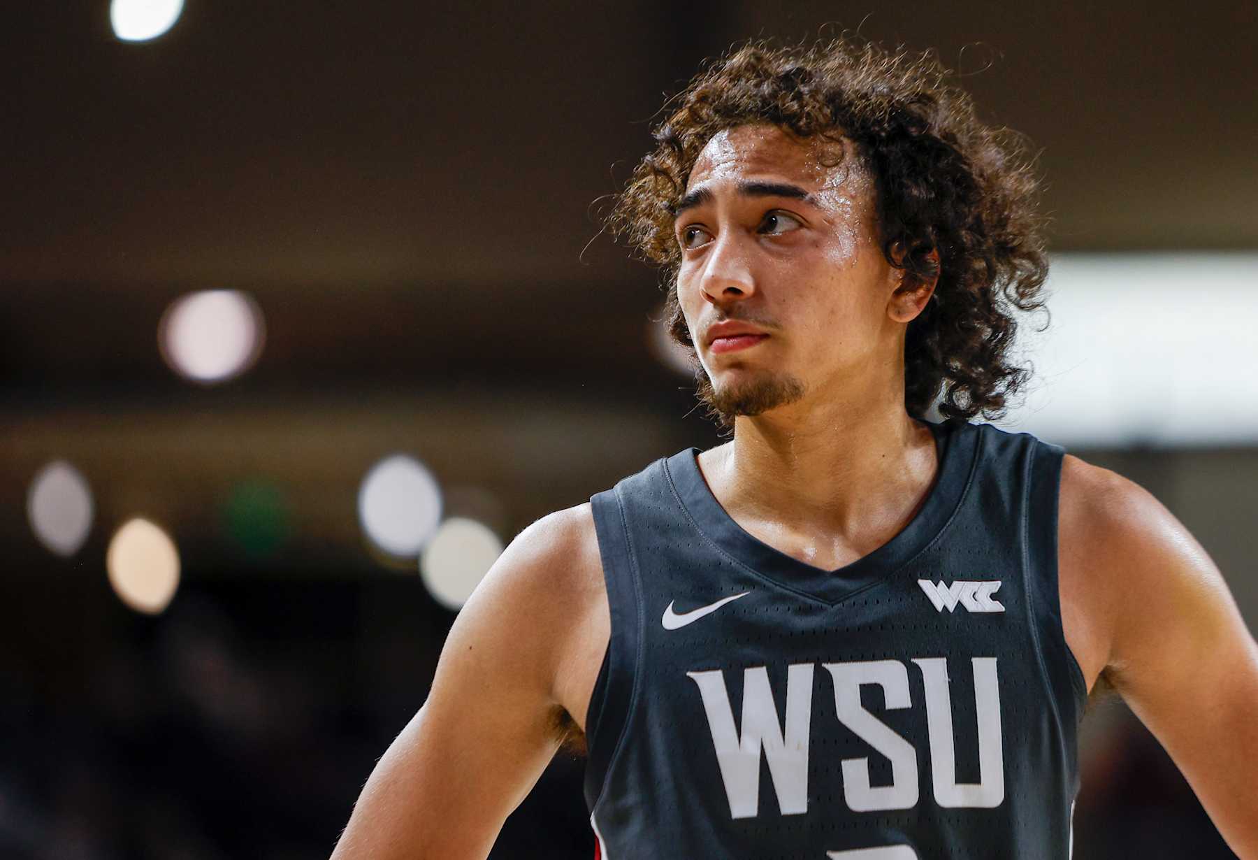 Washington State's Nate Calmese