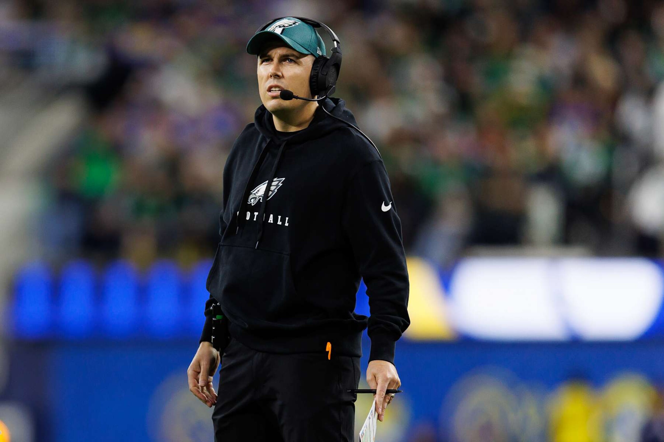 Eagles offensive coordinator Kellen Moore