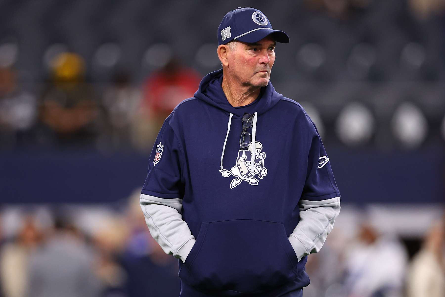 Cowboys defensive coordinator Mike Zimmer