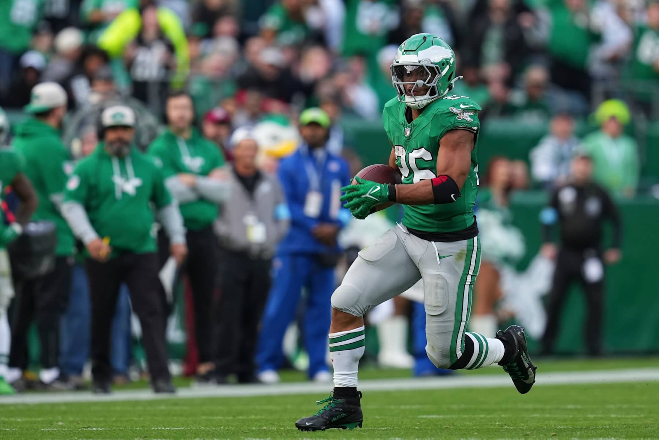 Eagles RB Saquon Barkley Eagles RB Saquon Barkley
