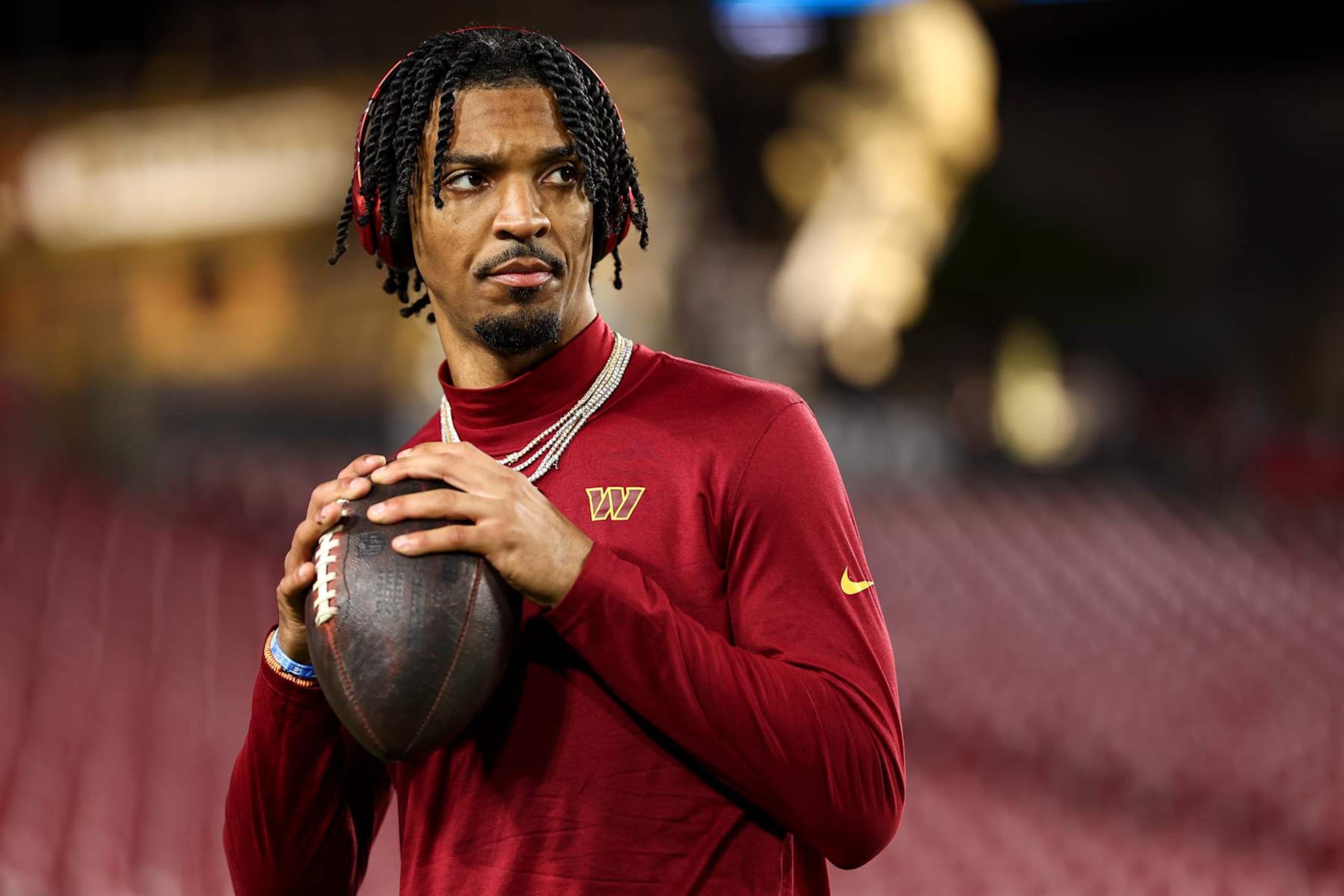 Commanders QB Jayden Daniels Commanders QB Jayden Daniels