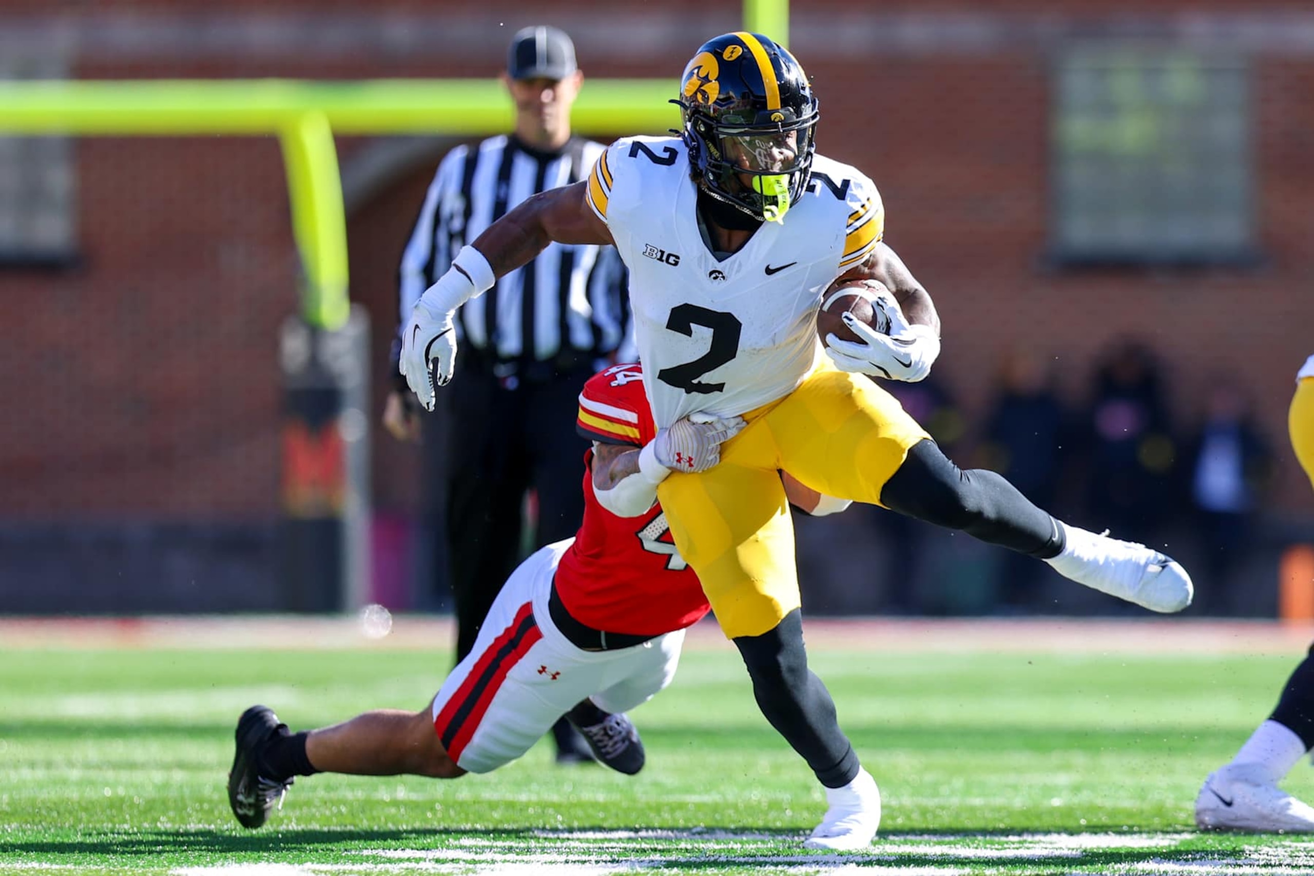 Iowa RB Kaleb Johnson Iowa RB Kaleb Johnson