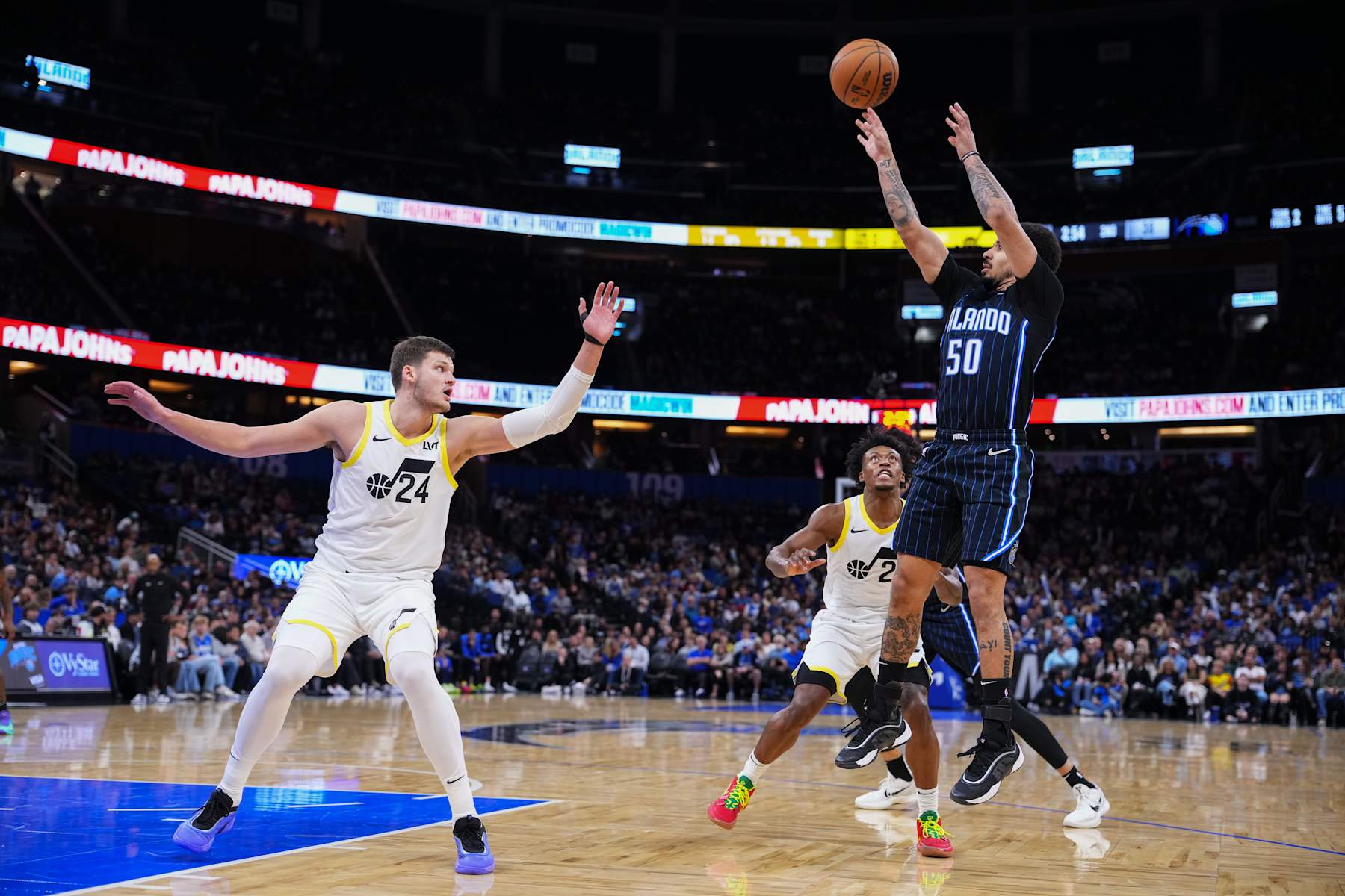 Walker Kessler and Cole Anthony