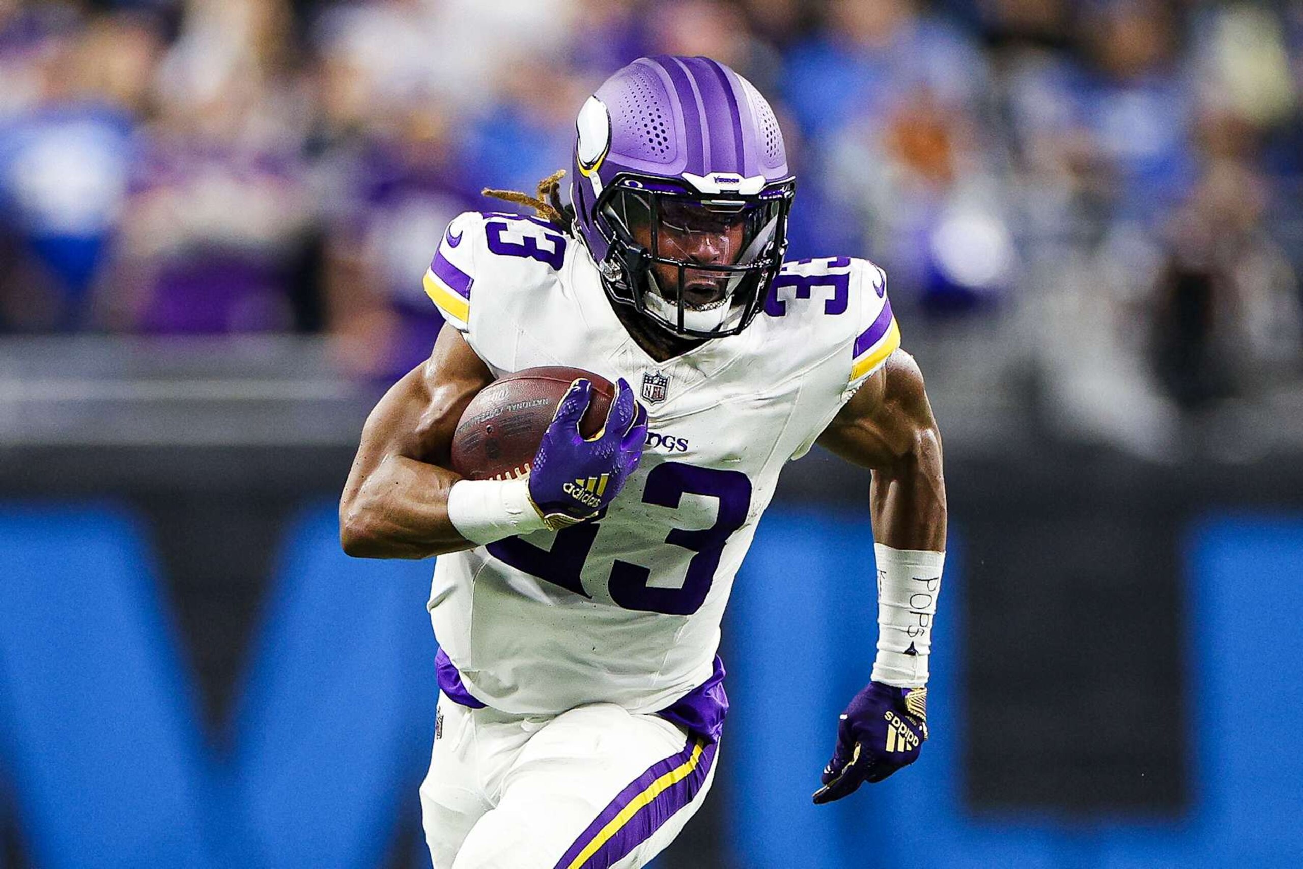 Vikings RB Aaron Jones Vikings RB Aaron Jones