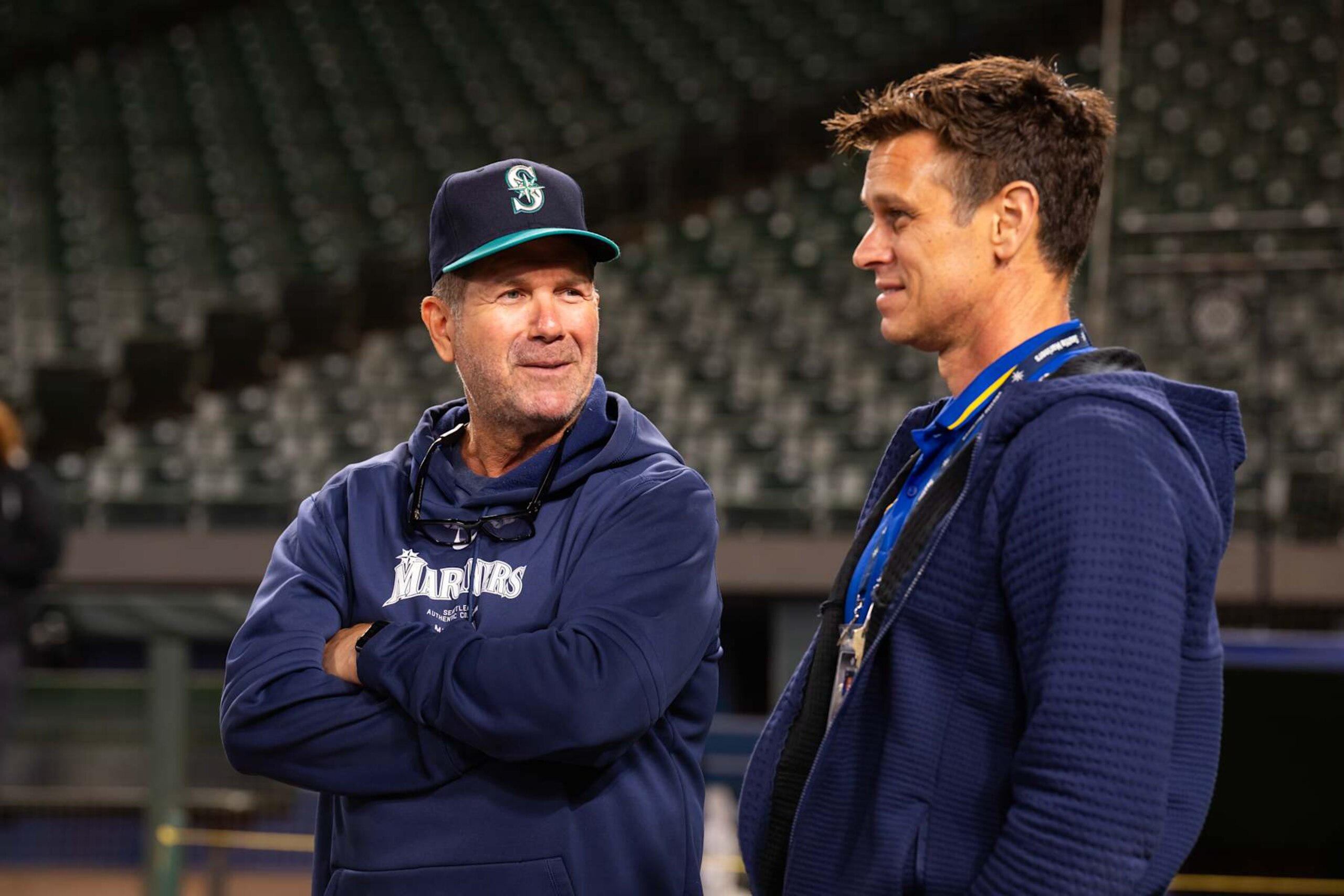 Edgar Martinez (L) and Jerry Dipoto (R) Edgar Martinez (L) and Jerry Dipoto (R)