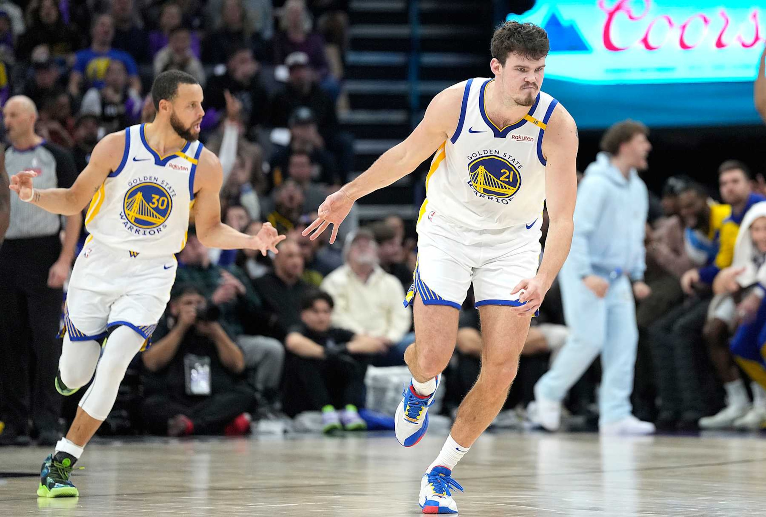 Stephen Curry and Quinten Post Stephen Curry and Quinten Post