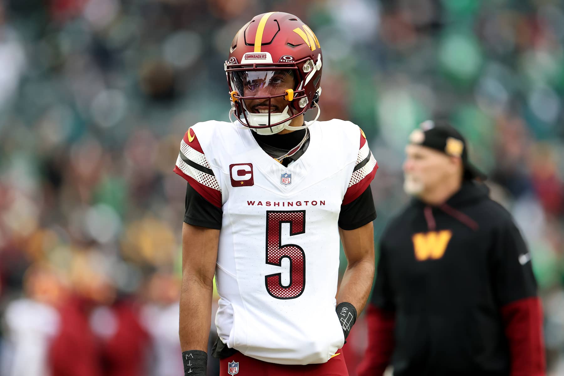 Commanders QB Jayden Daniels