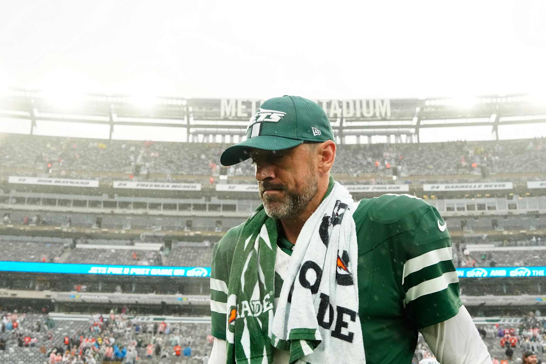 Jets QB Aaron Rodgers