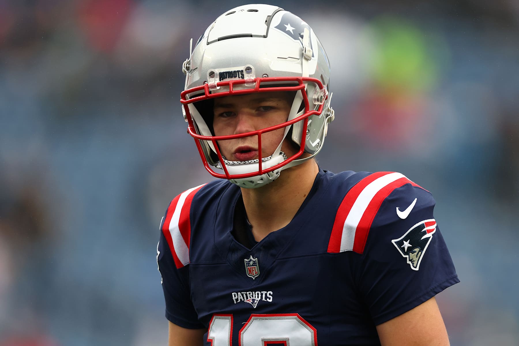 Patriots QB Drake Maye