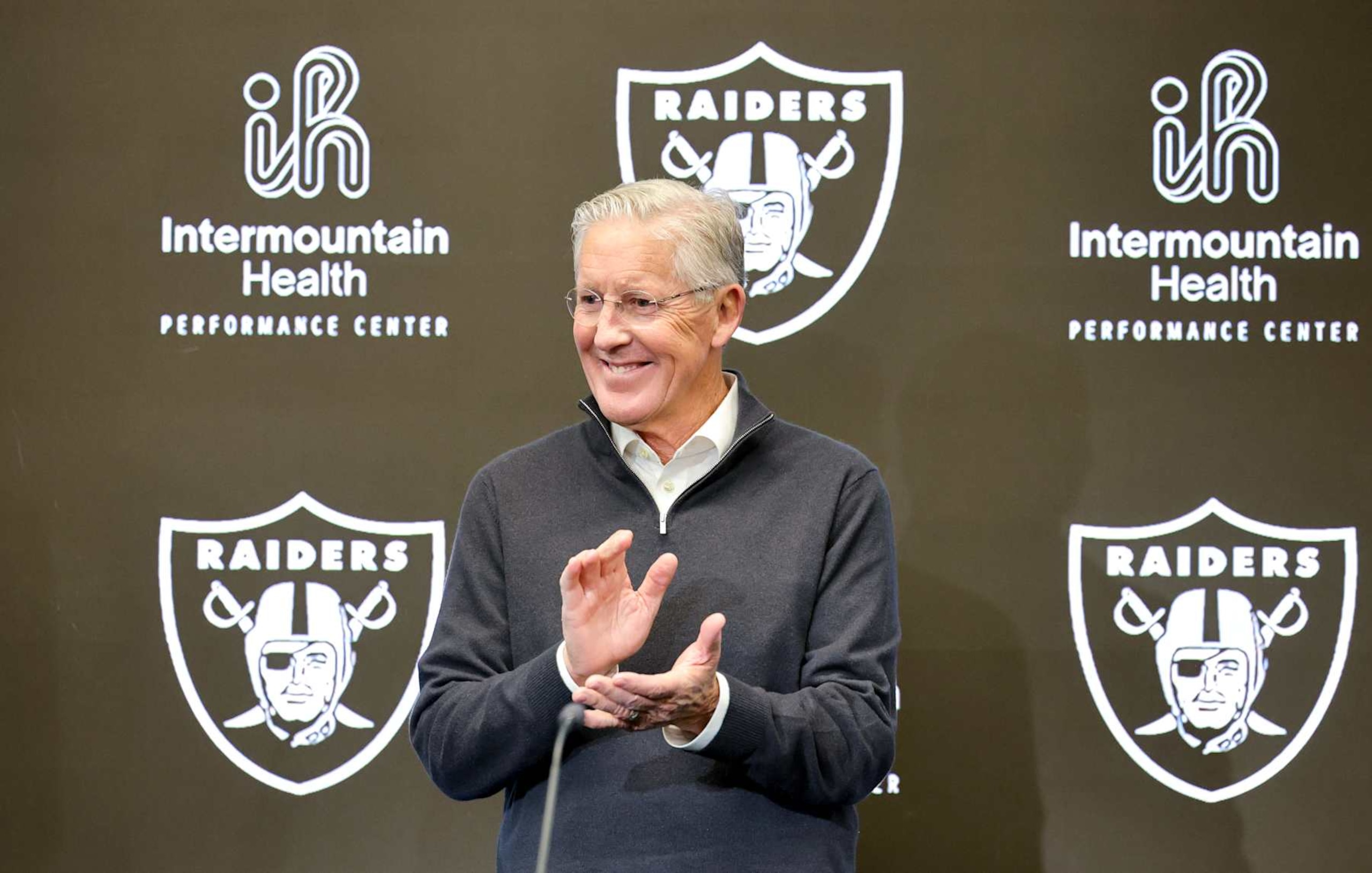 Raiders HC Pete Carroll Raiders HC Pete Carroll