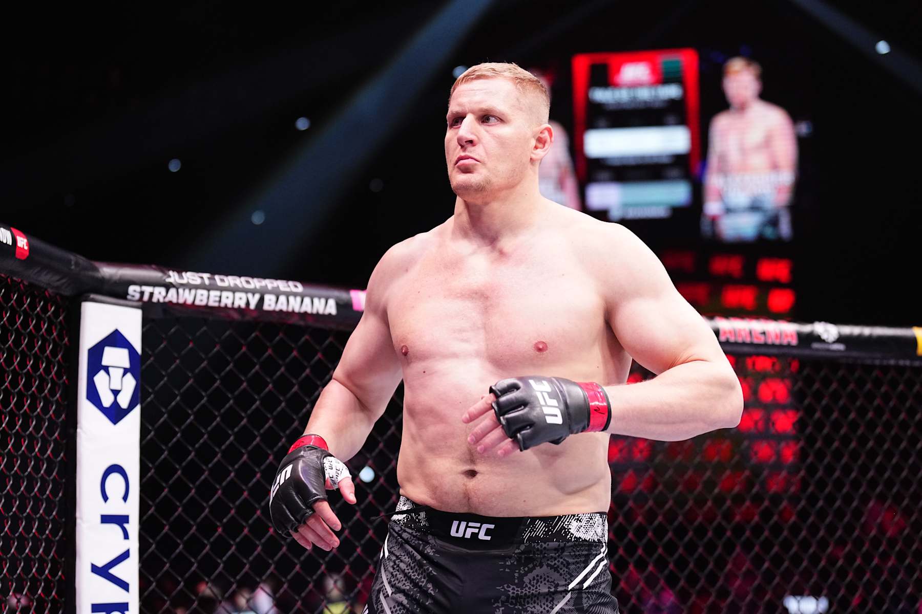 Sergei Pavlovich prepares to face Alexander Volkov.