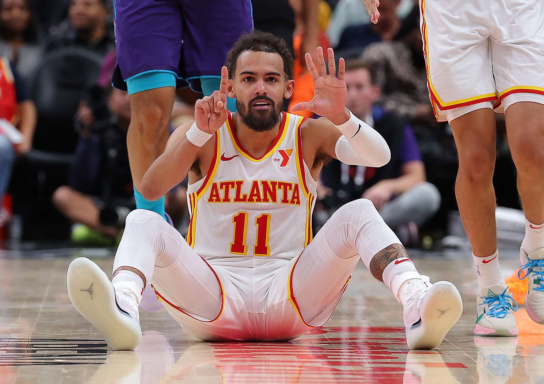 Hawks guard Trae Young