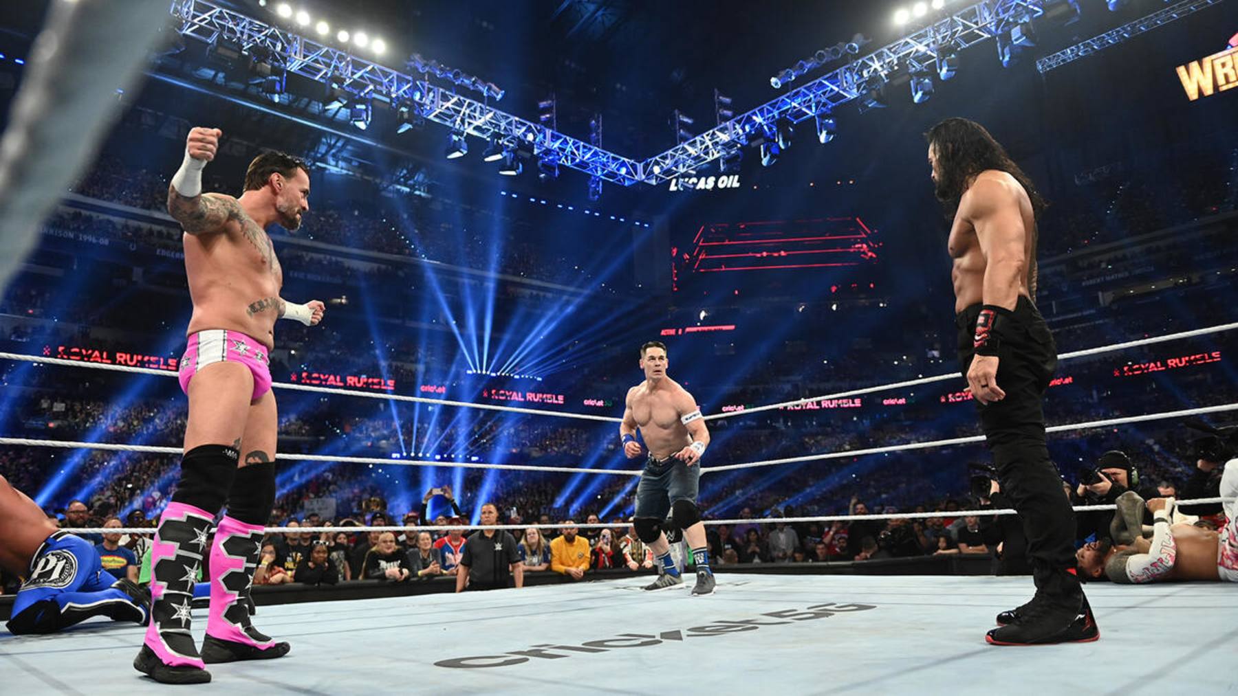 What paths will CM Punk, John Cena and Roman Reigns embark on en route to WrestleMania 41?