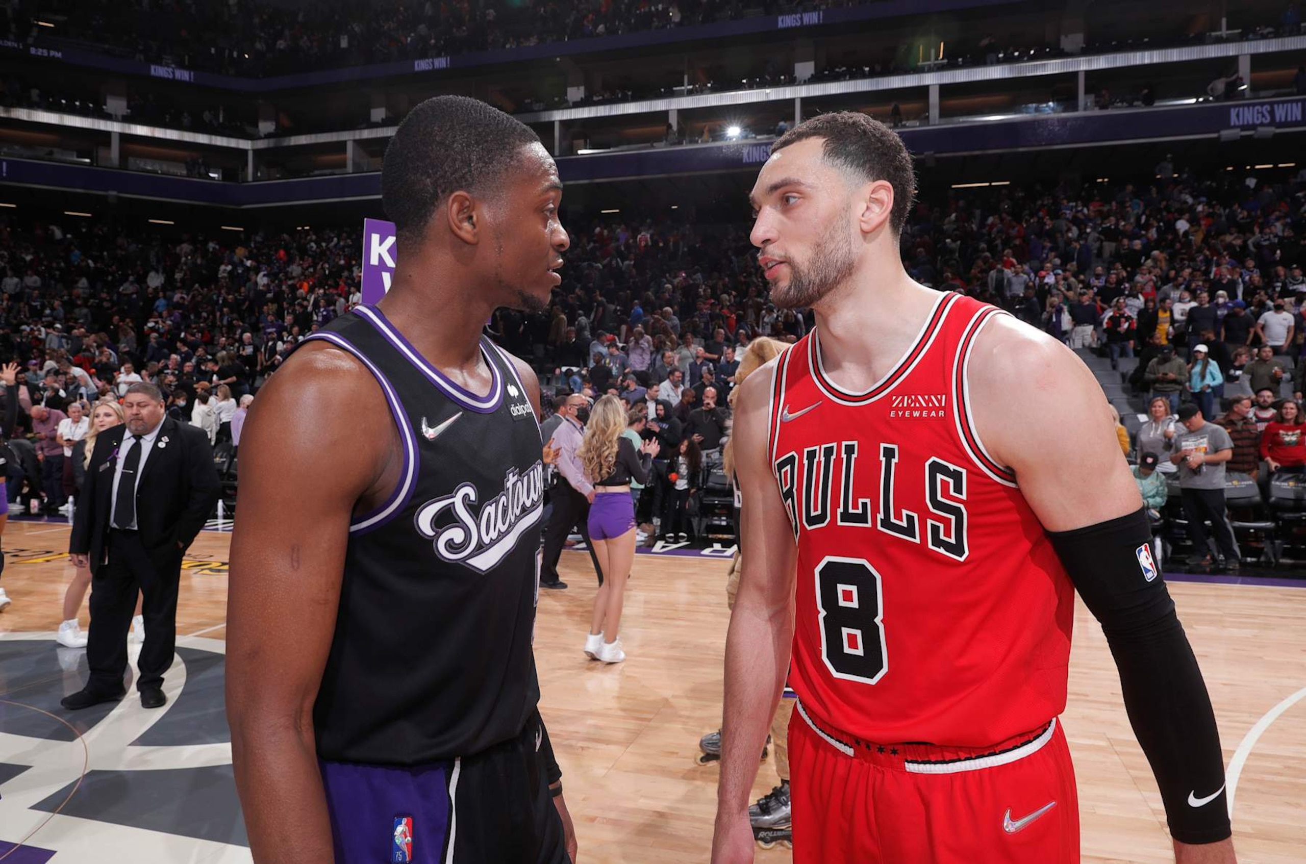 De'Aaron Fox and Zach LaVine
