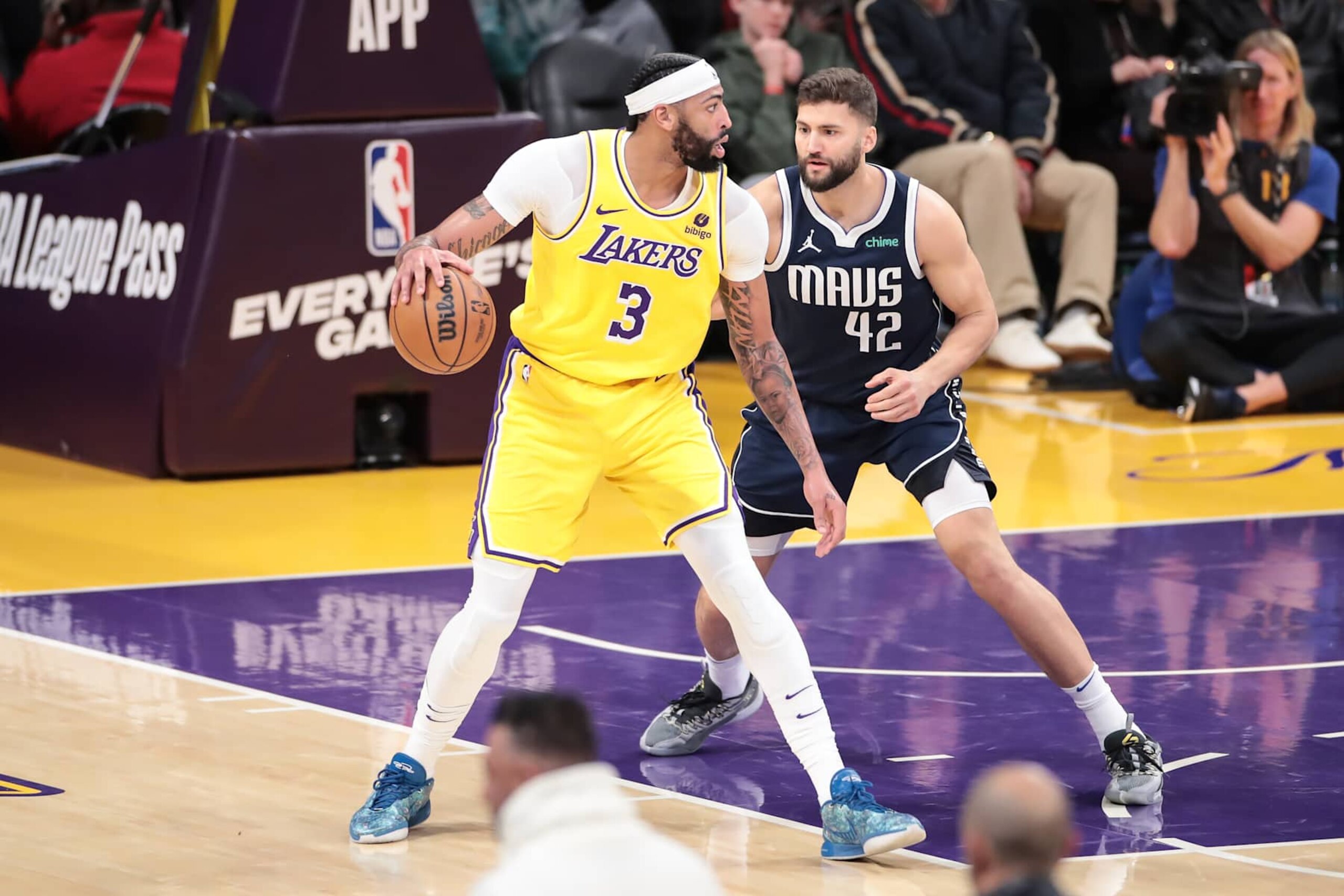 Anthony Davis and Maxi Kleber