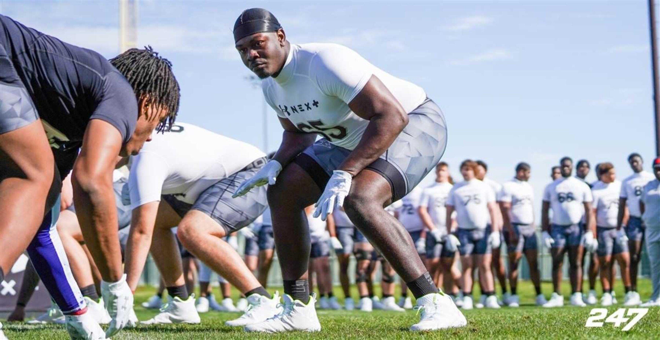 Offensive tackle Ty Haywood was one of the biggest remaining prizes of the late portal window.