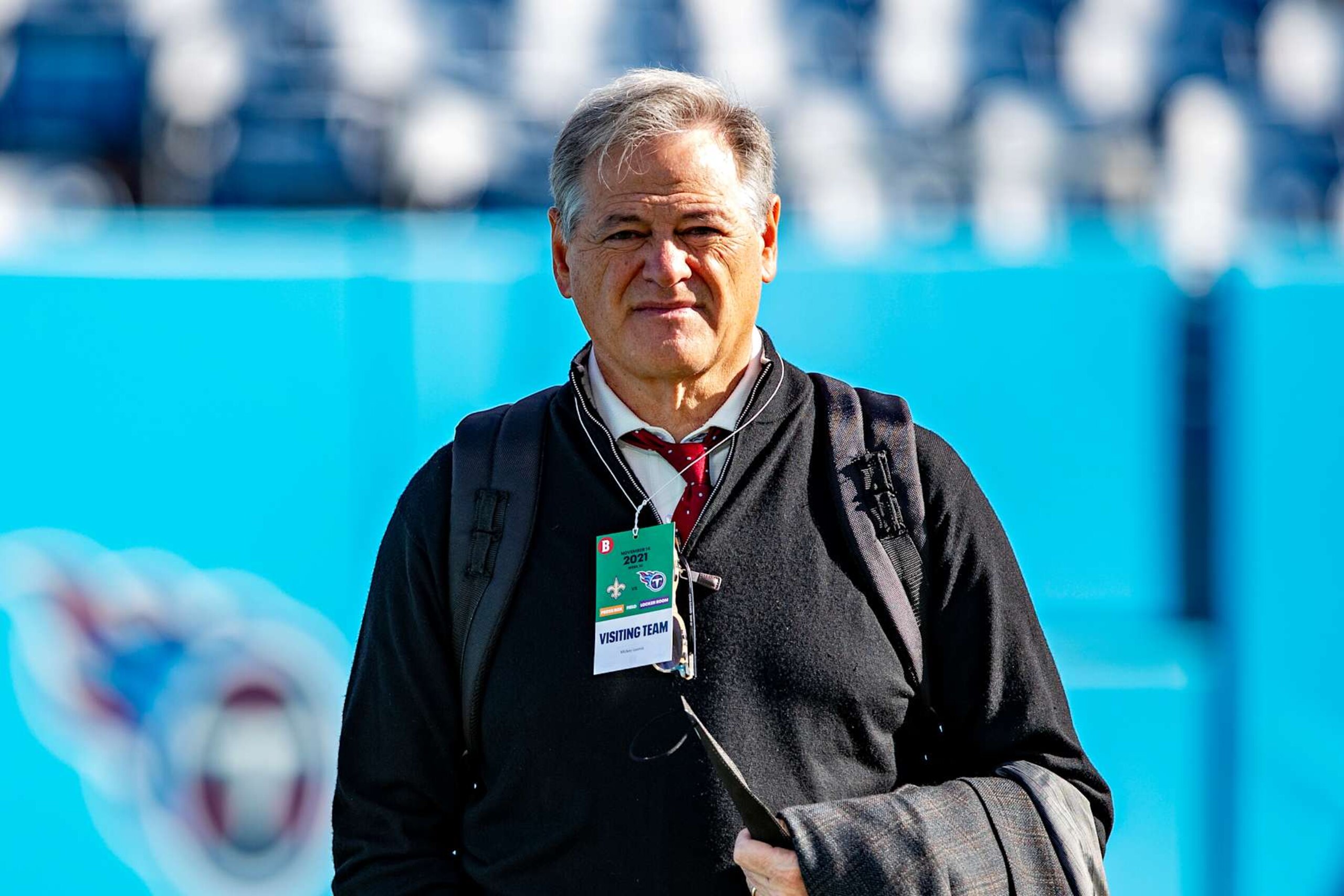 Saints general manager Mickey Loomis